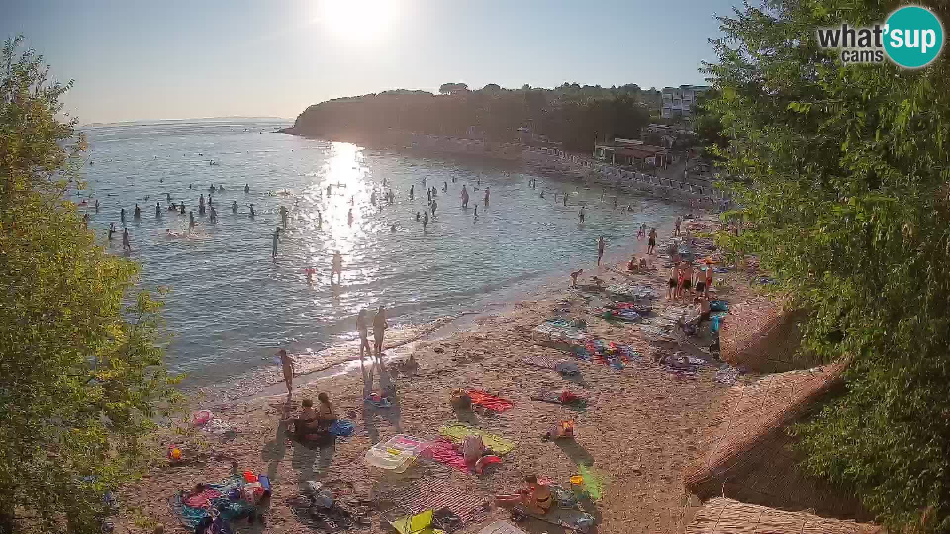 Strand Slanica Murter – webcam