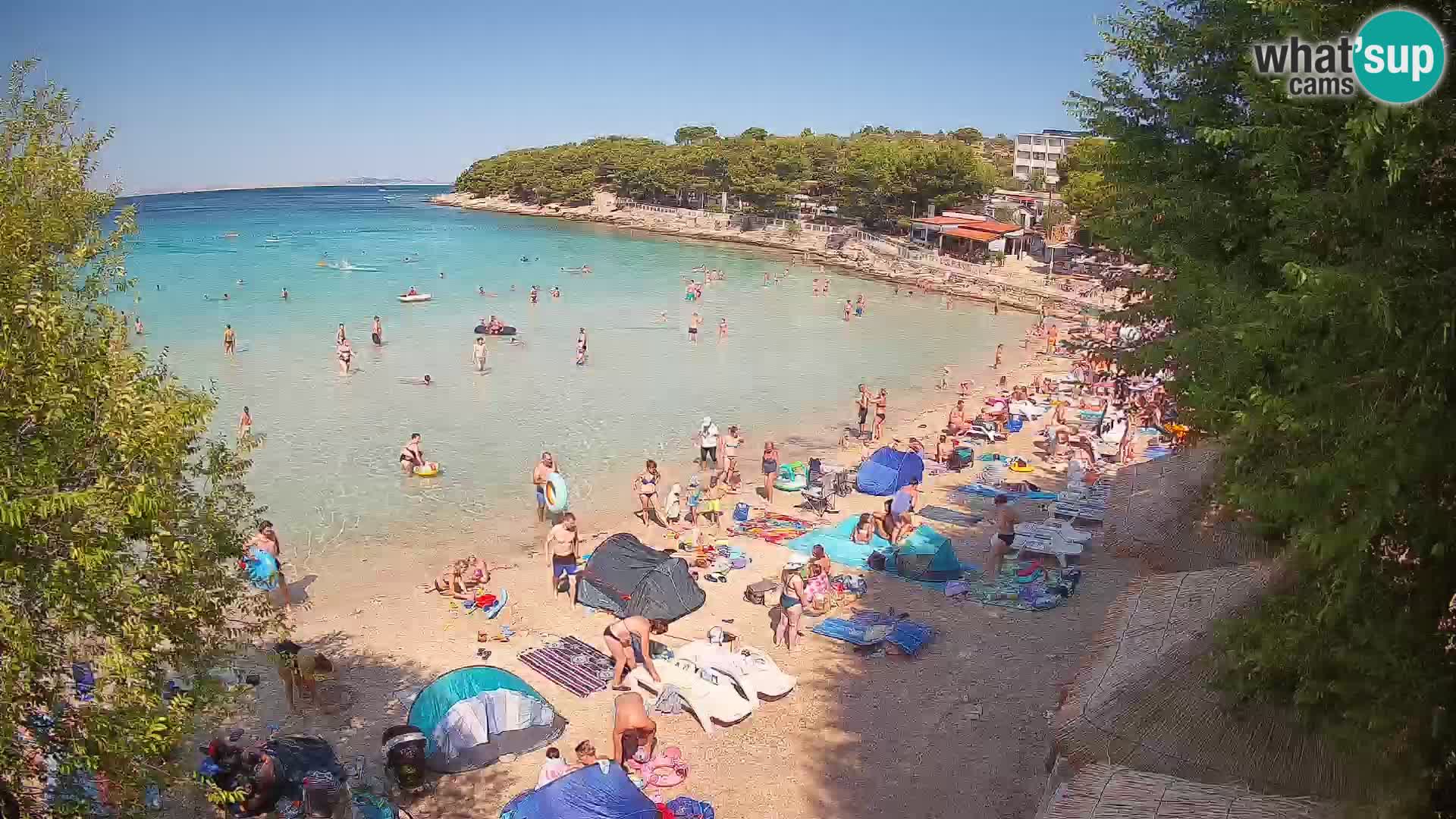 Playa Slanica Murter – camera en vivo