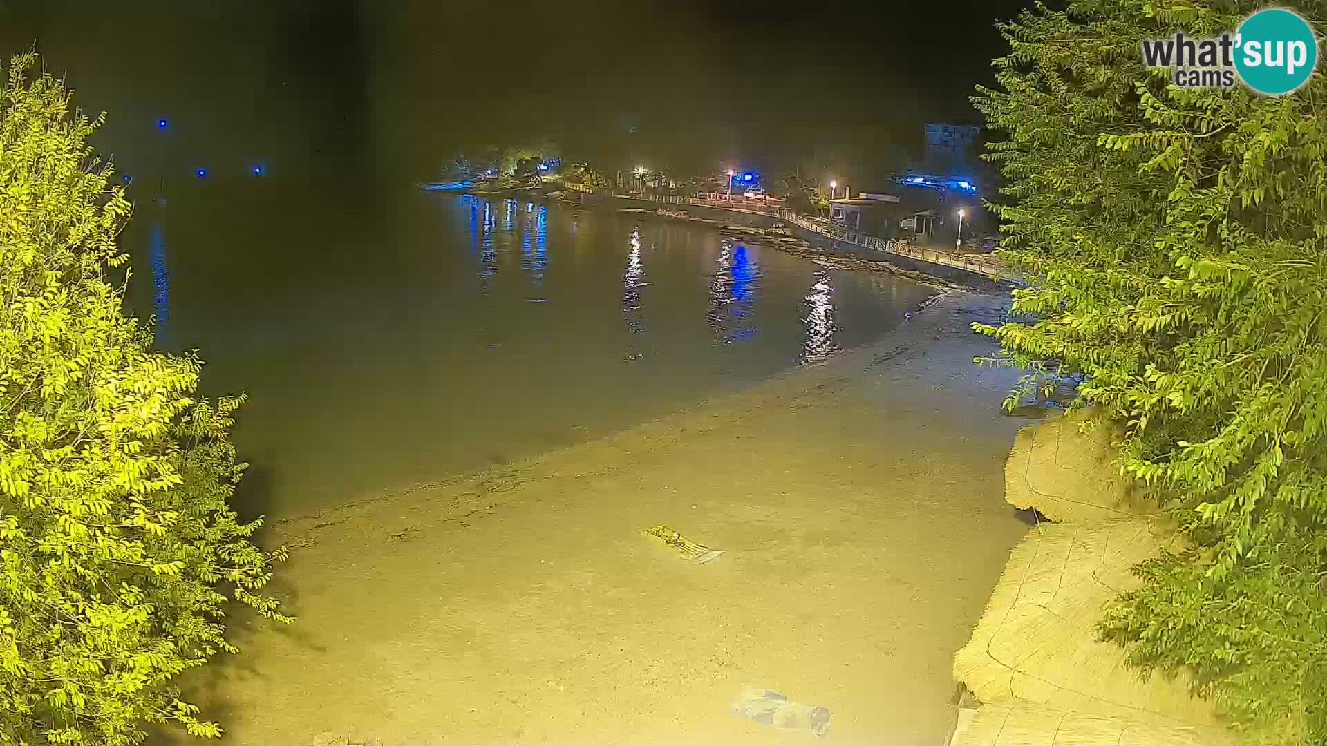 Plaža Slanica Murter – web kamera