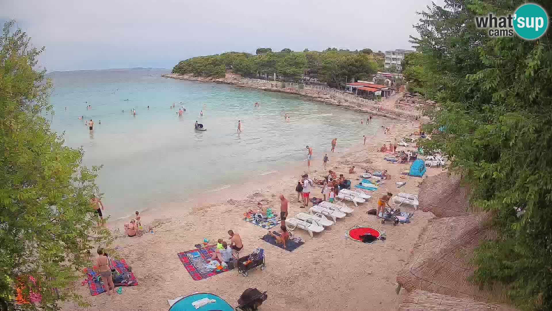 Playa Slanica Murter – camera en vivo