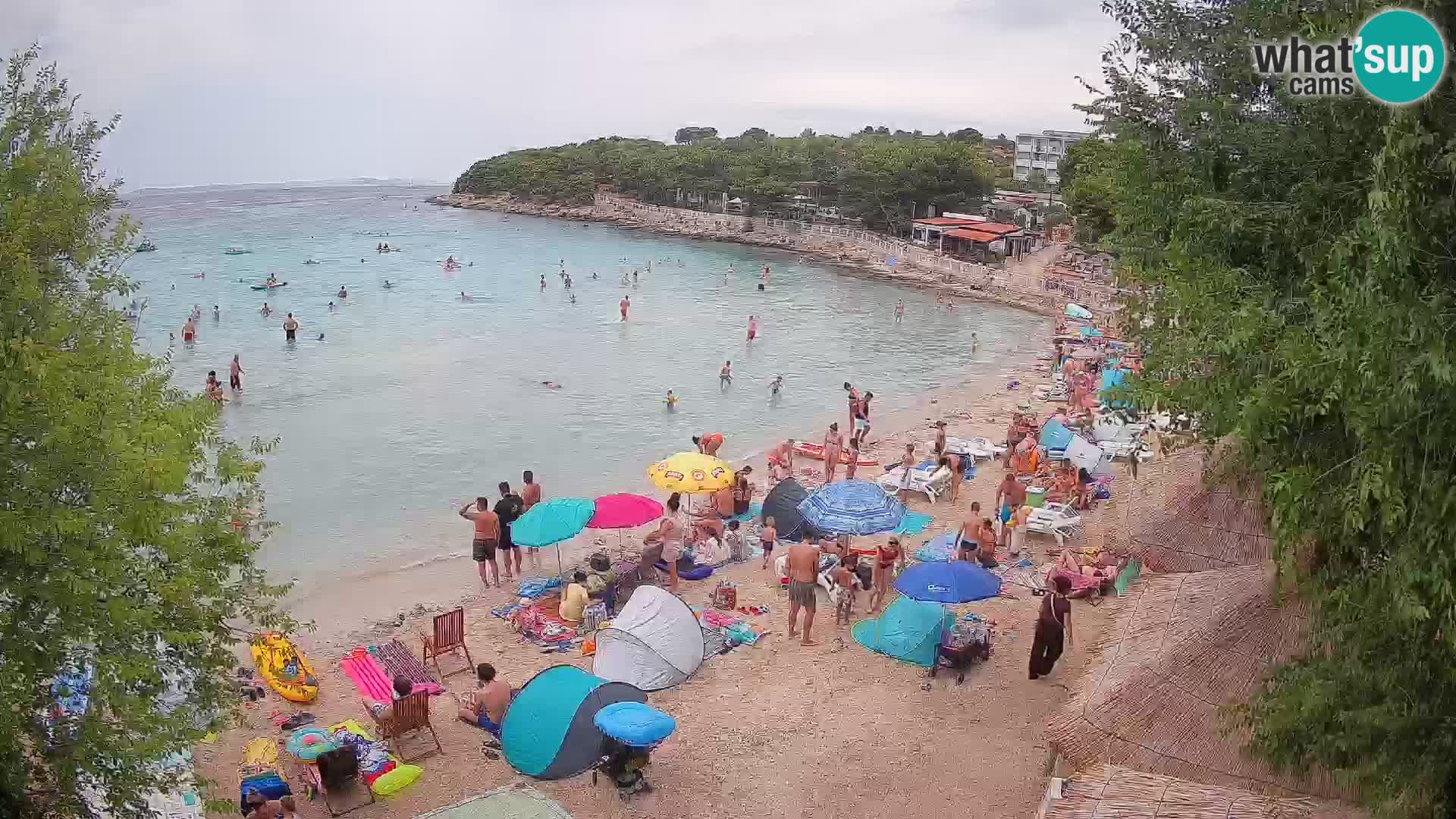 Plaža Slanica Murter – kamera v živo