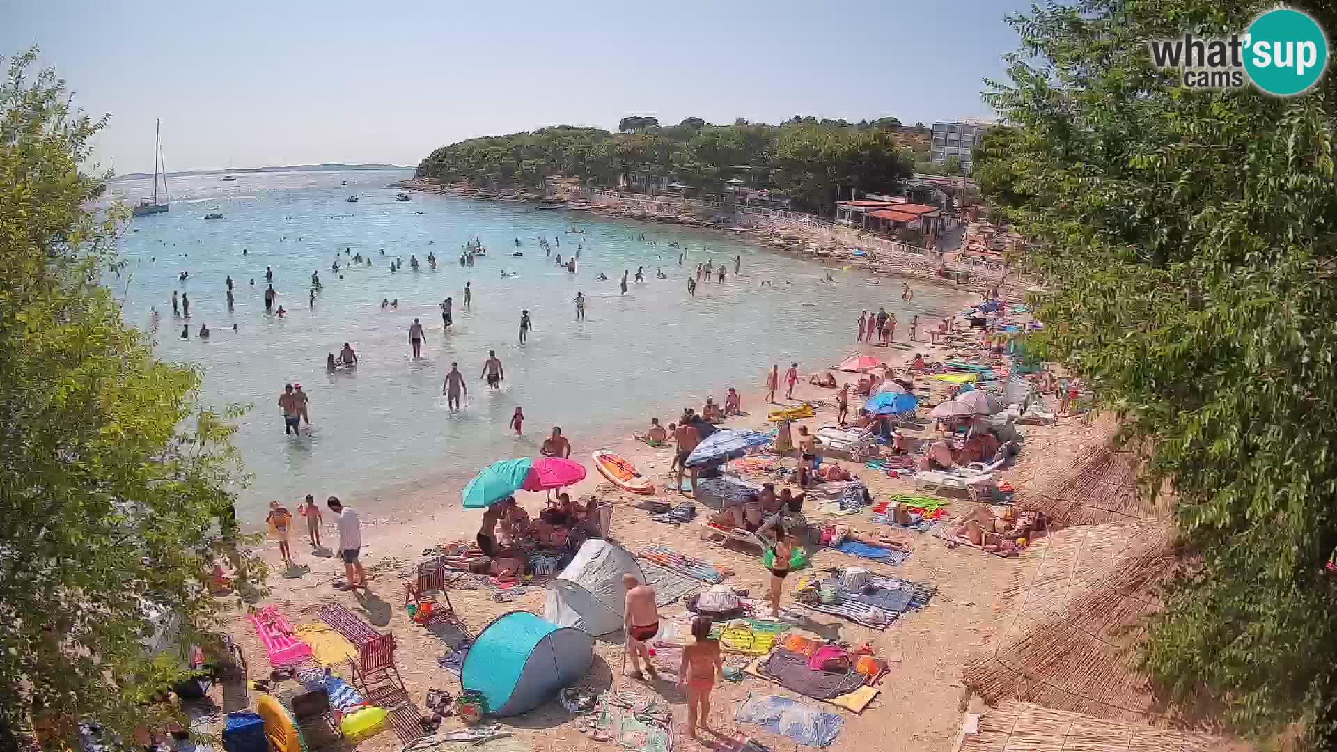 Playa Slanica Murter – camera en vivo