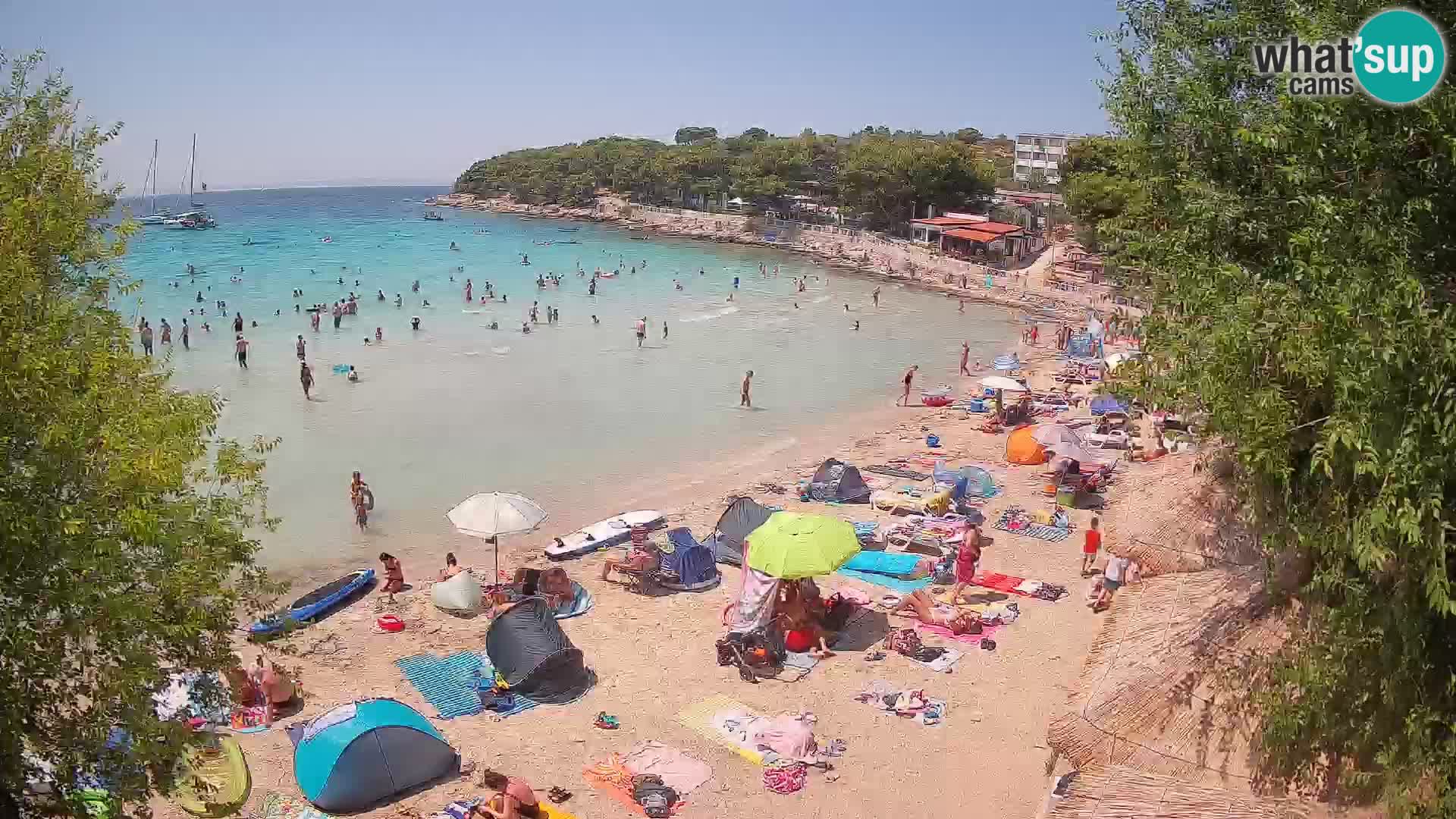 Beach Slanica Murter – Live Cam