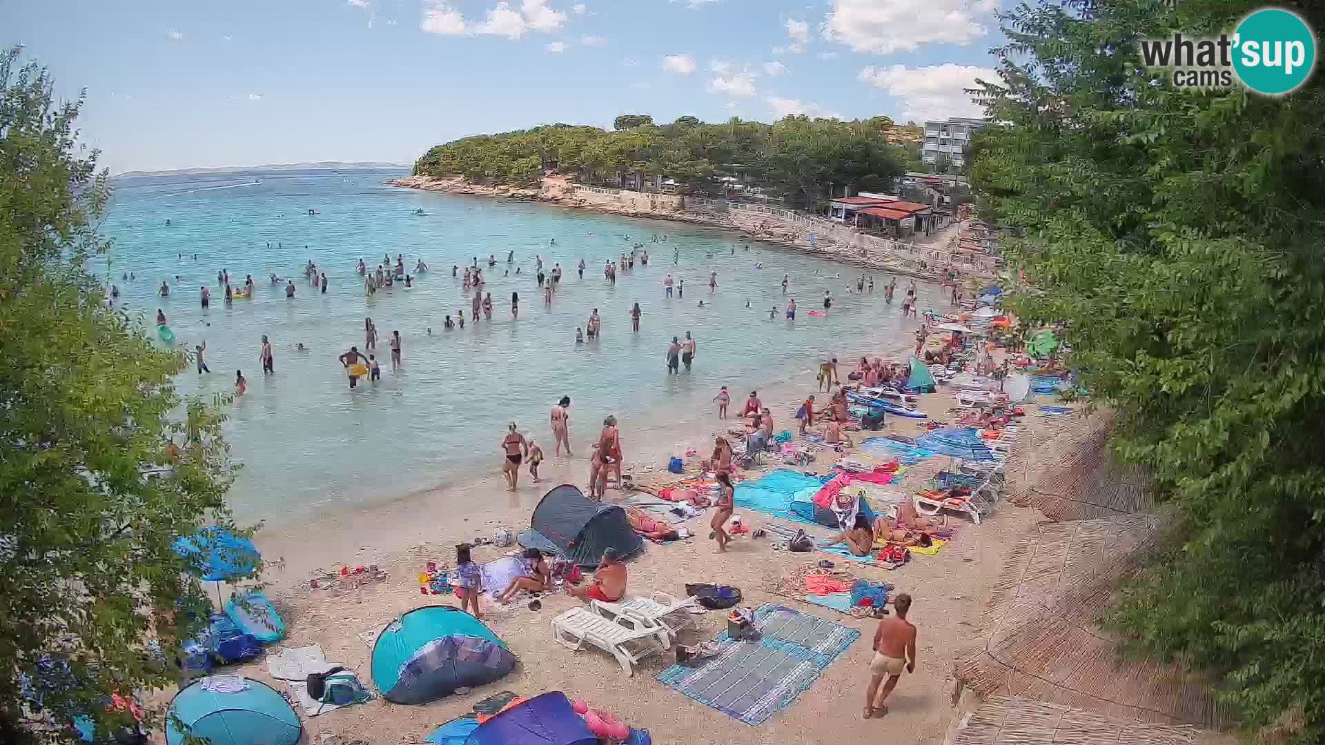 Plage Slanica Murter – Livecam