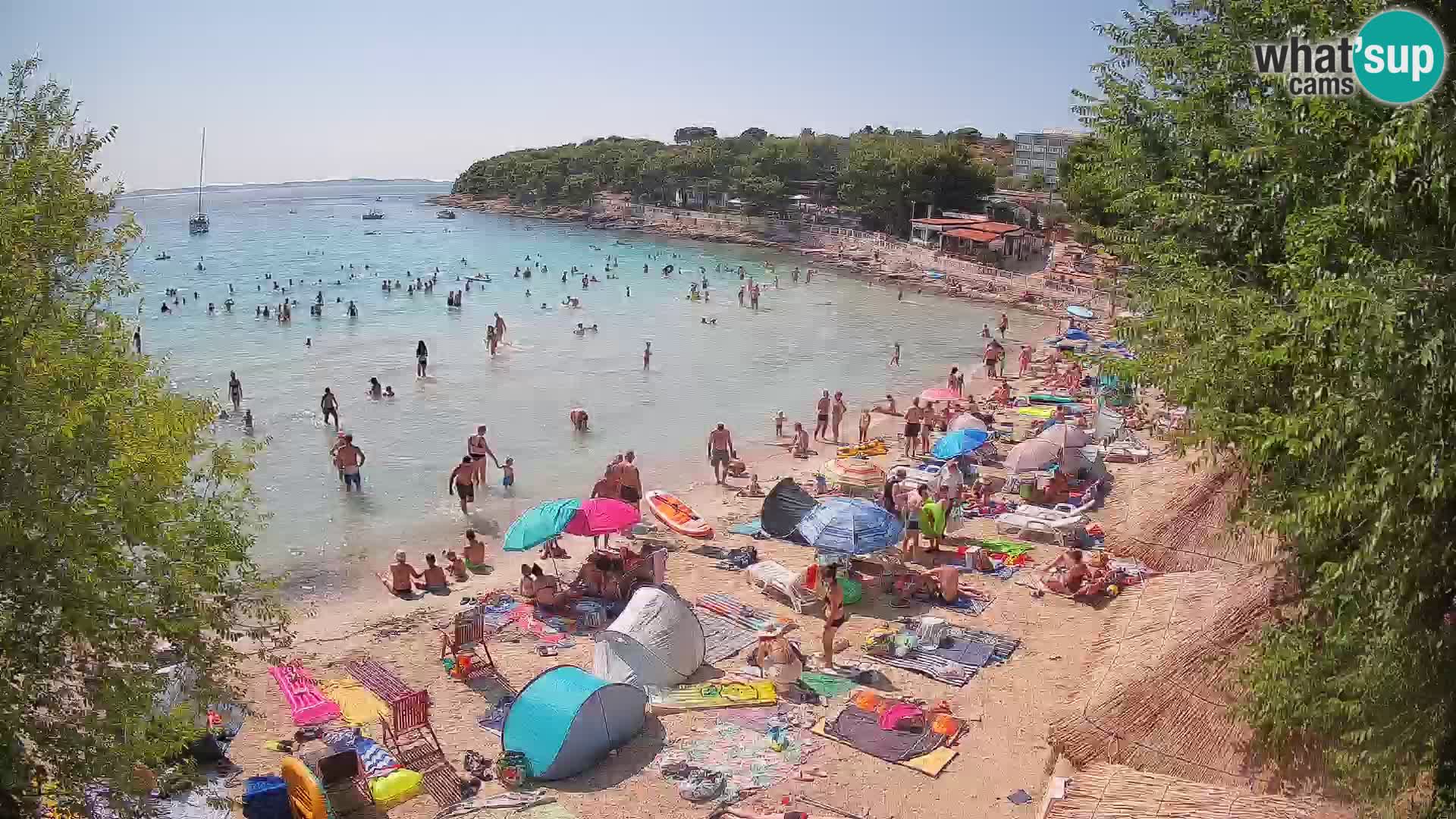 Playa Slanica Murter – camera en vivo
