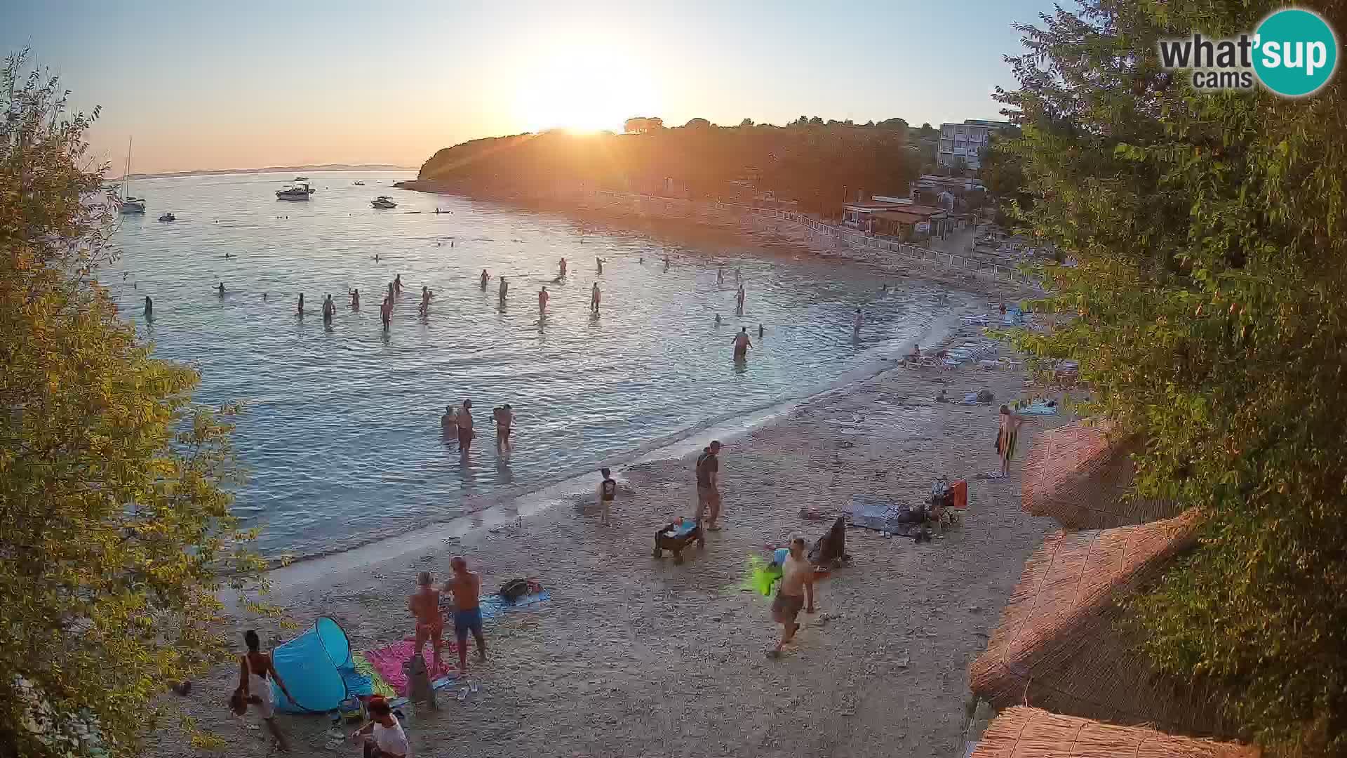 Plaža Slanica Murter – web kamera