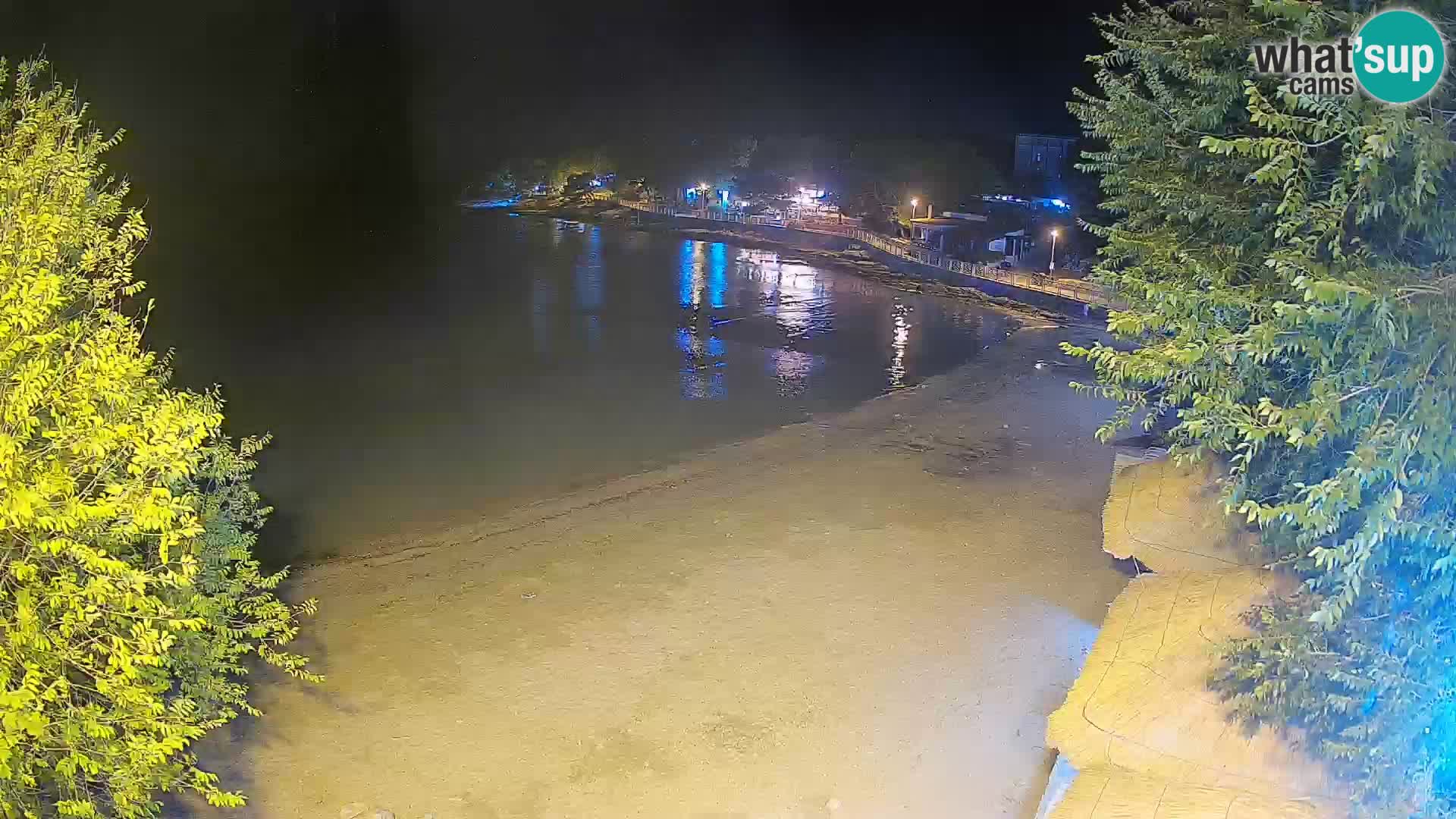 Strand Slanica Murter – webcam