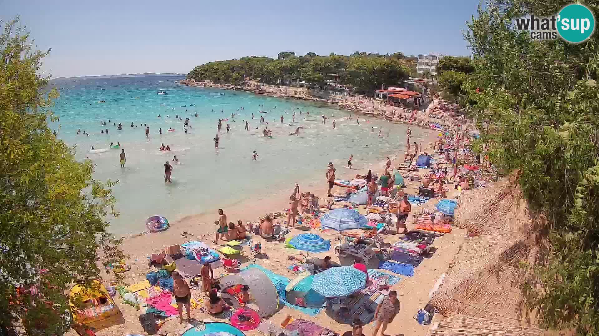 Plaža Slanica Murter – web kamera