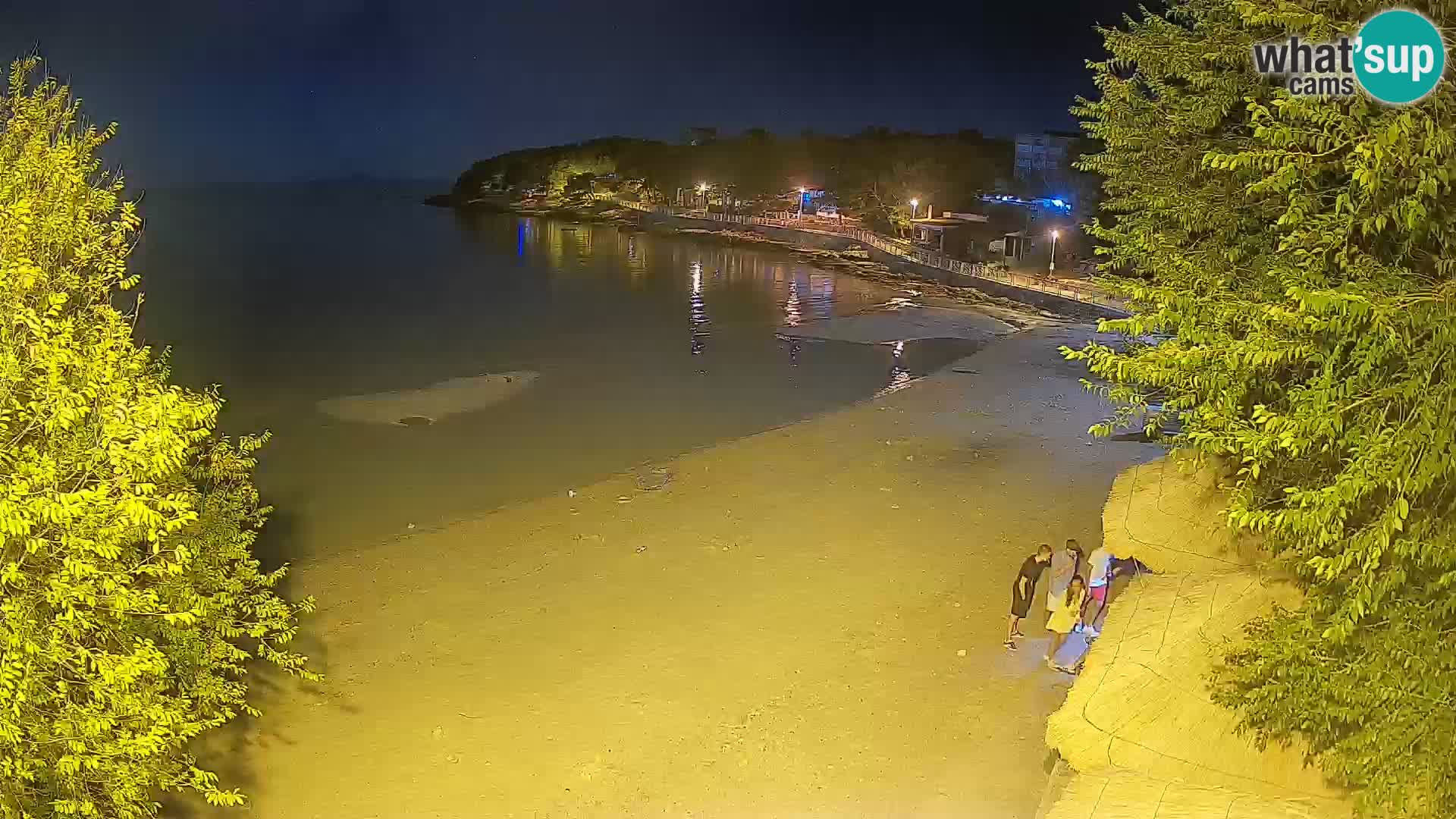 Plaža Slanica Murter – web kamera