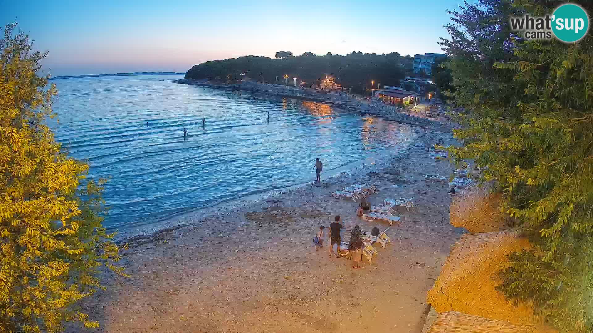 Plaža Slanica Murter – web kamera