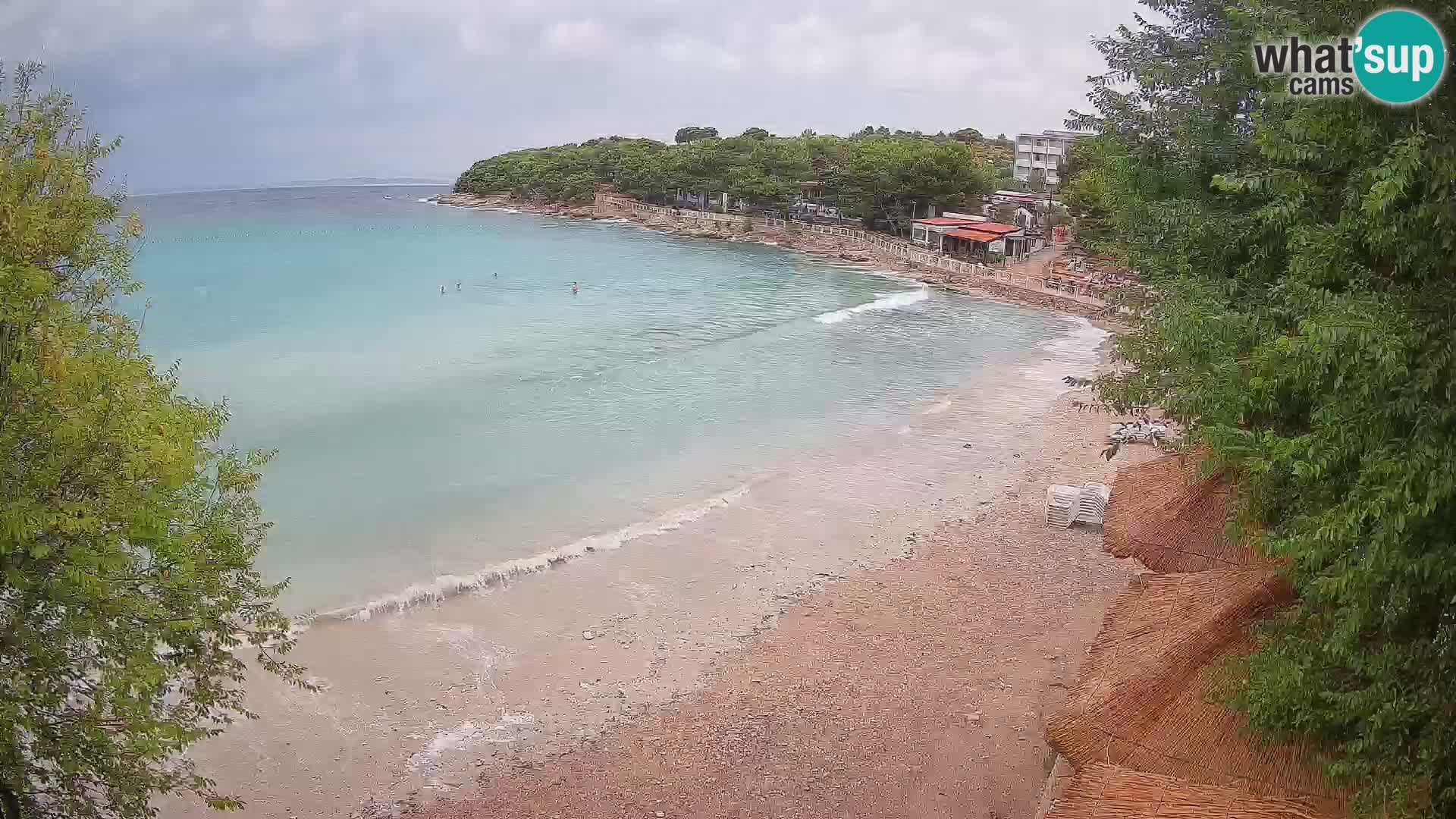 Strand Slanica Murter – webcam