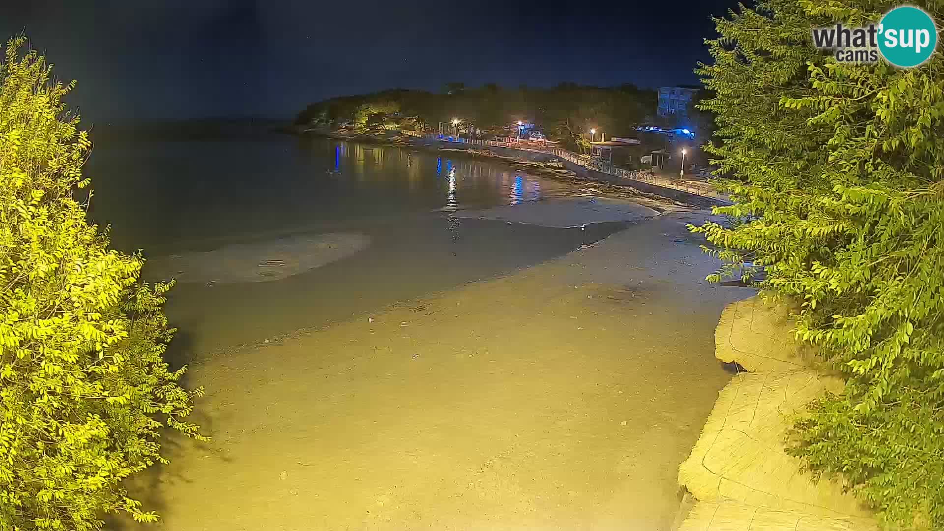 Plaža Slanica Murter – kamera v živo