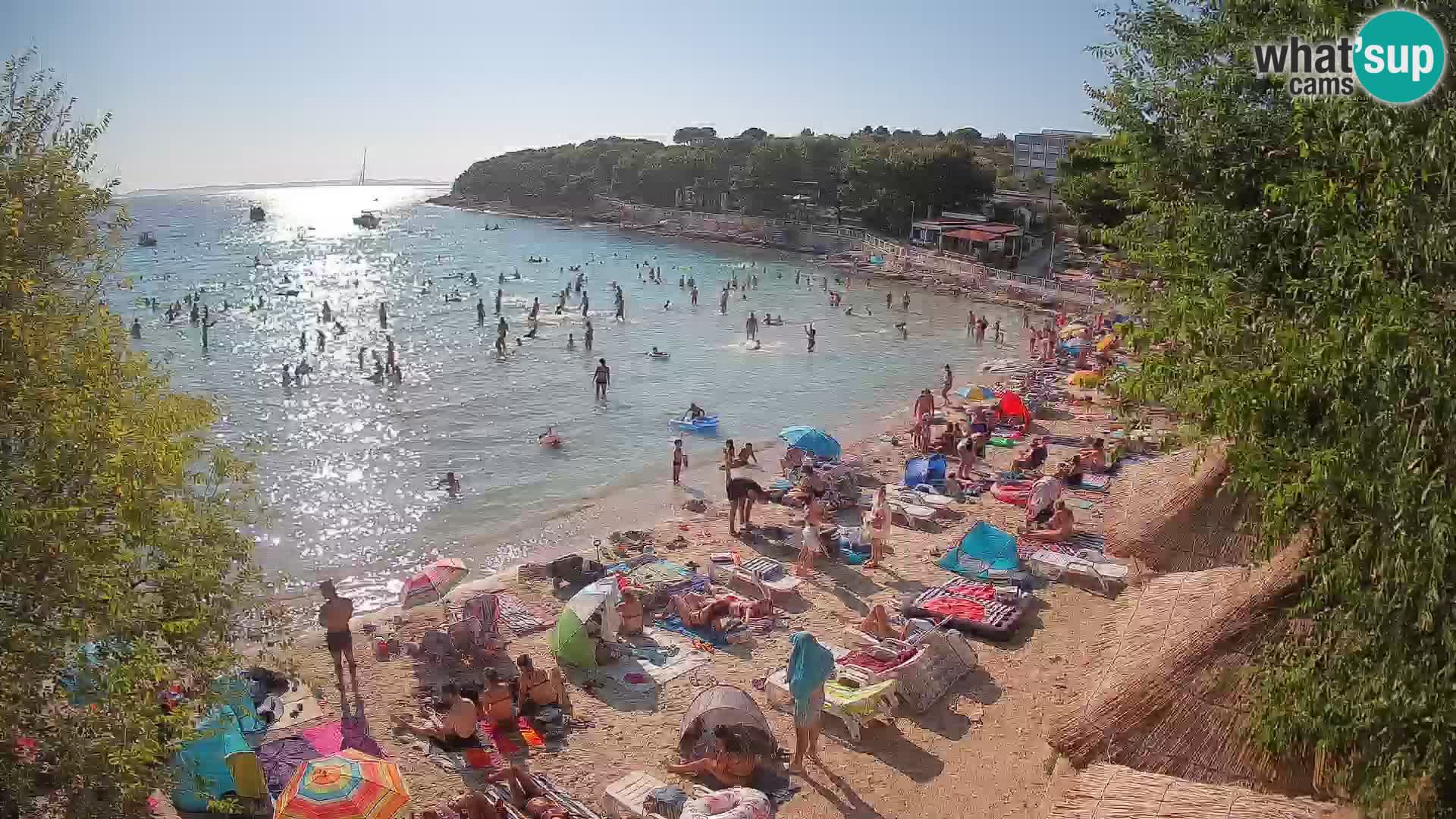 Strand Slanica Murter – webcam