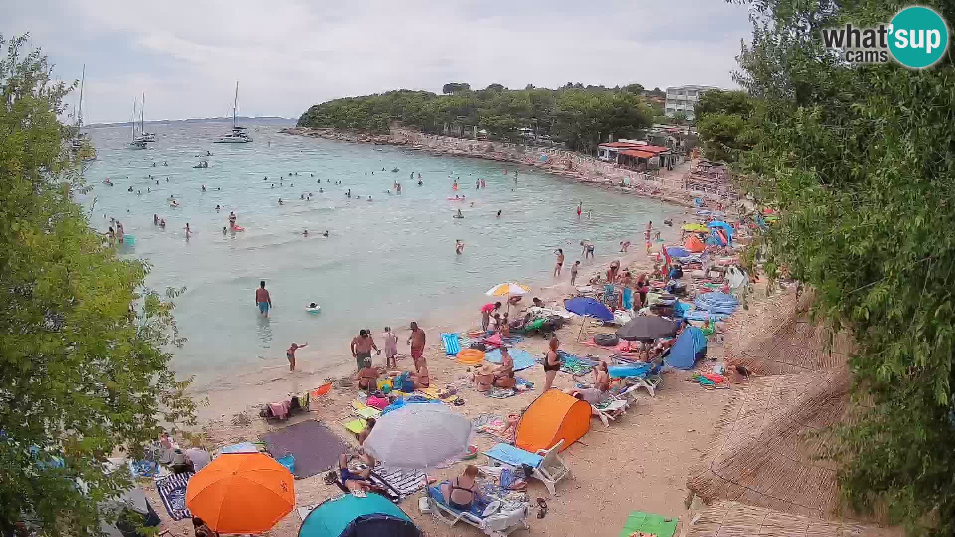 Beach Slanica Murter – Live Cam
