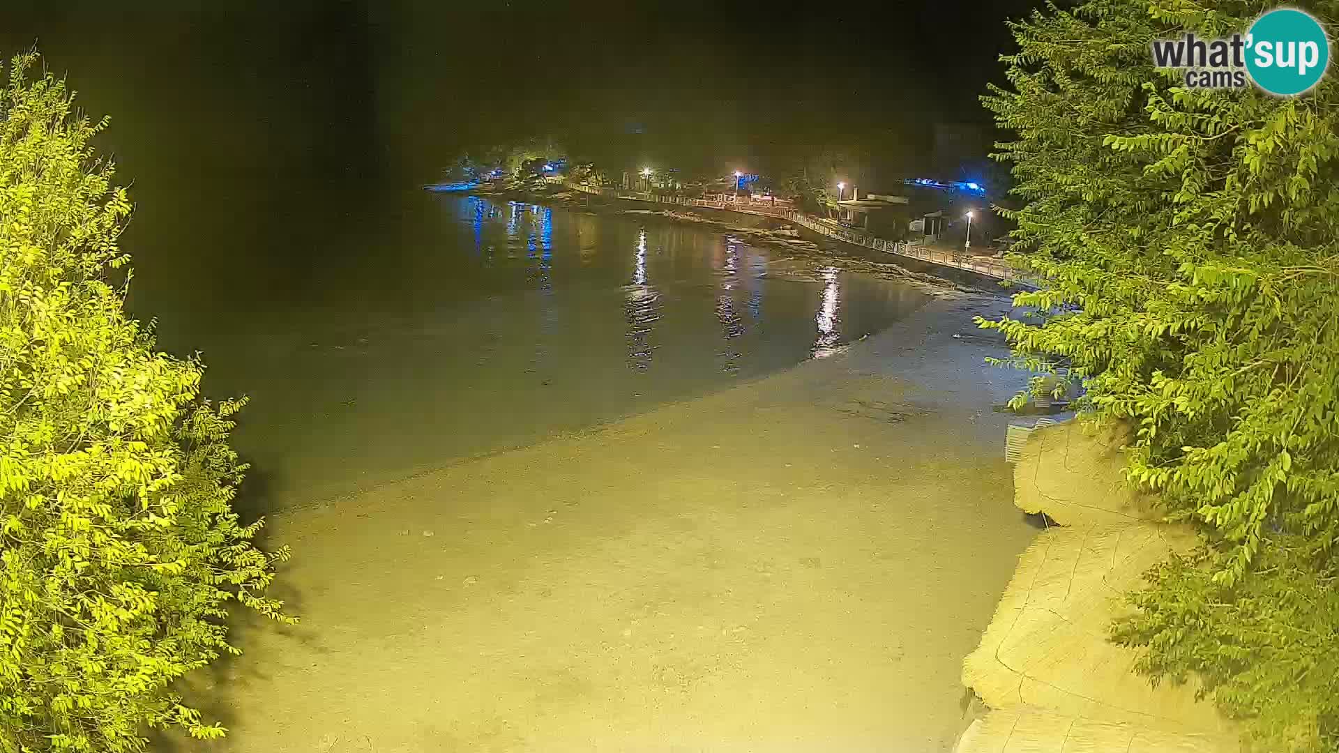 Strand Slanica Murter – webcam
