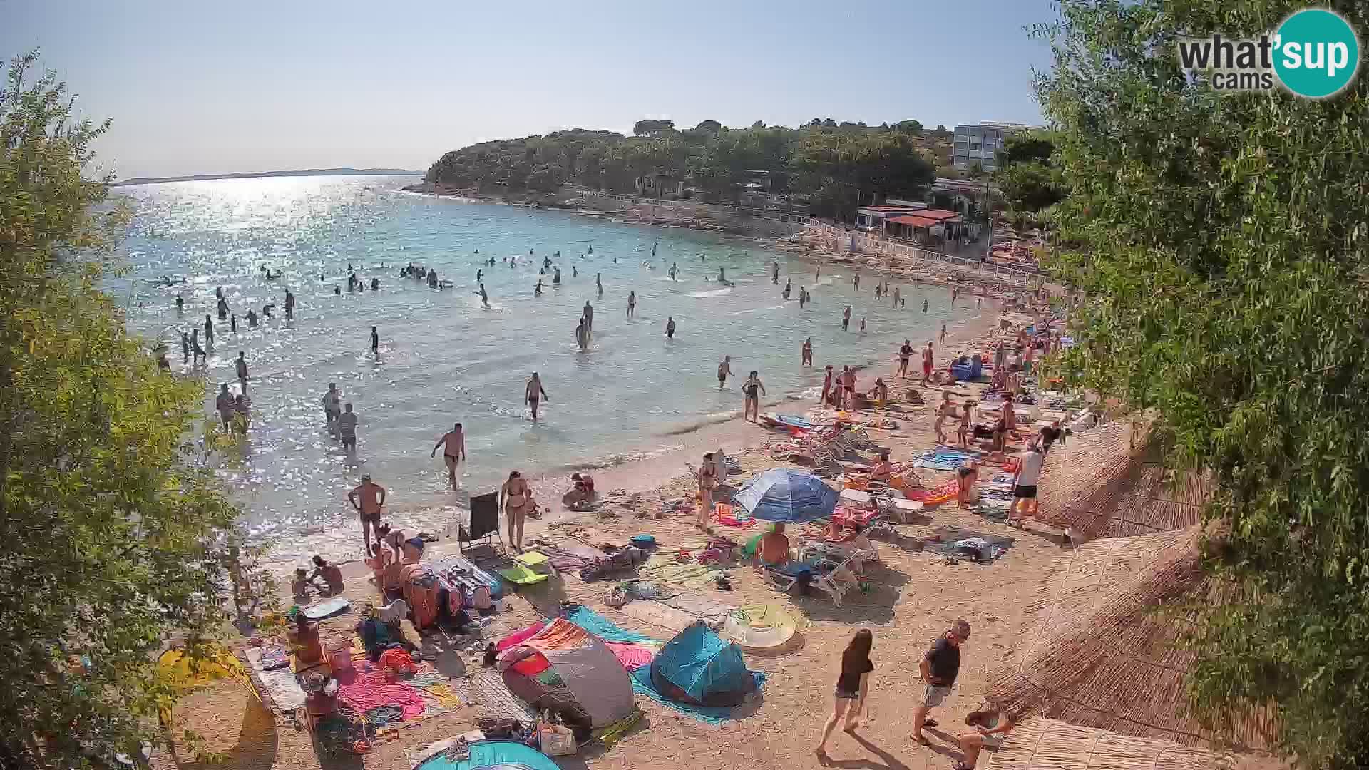 Plaža Slanica Murter – web kamera