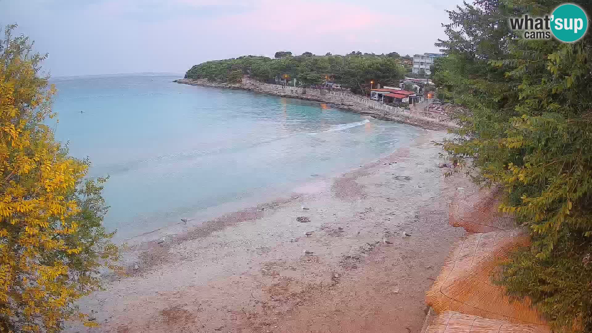 Strand Slanica Murter – webcam