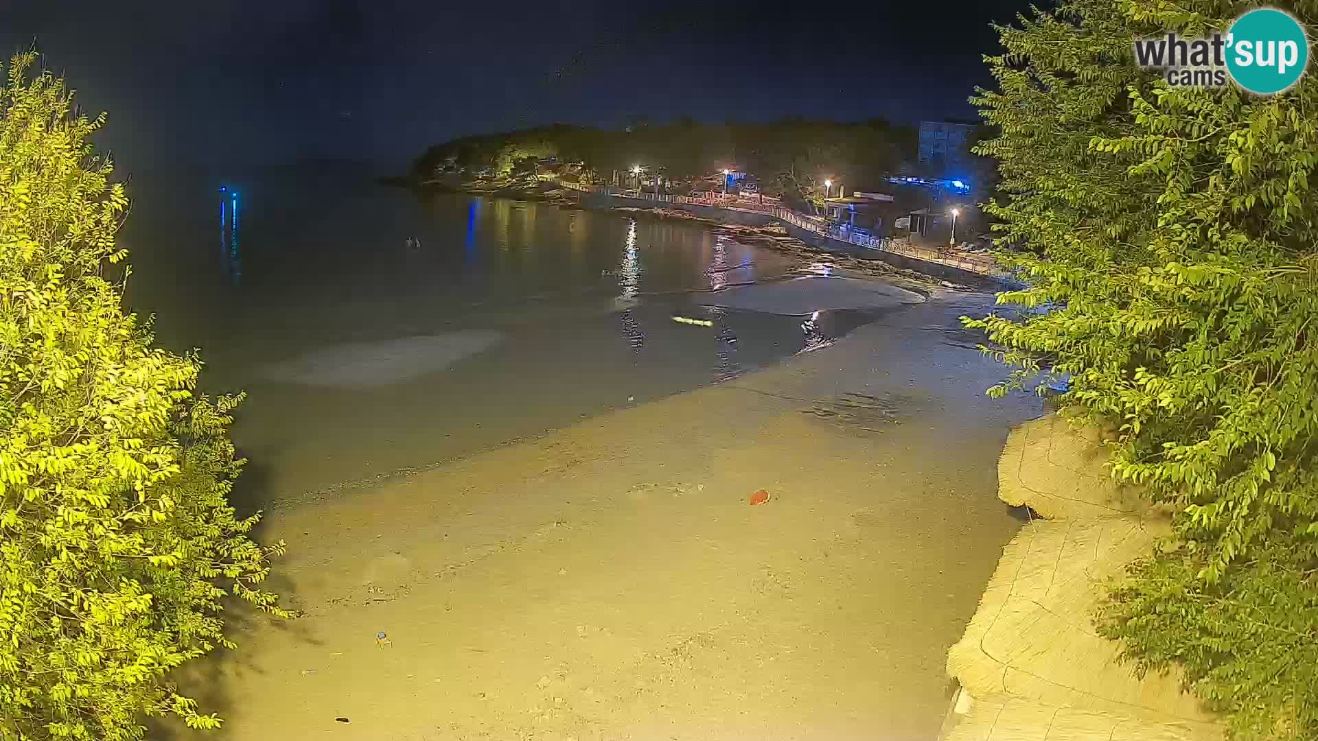 Strand Slanica Murter – webcam