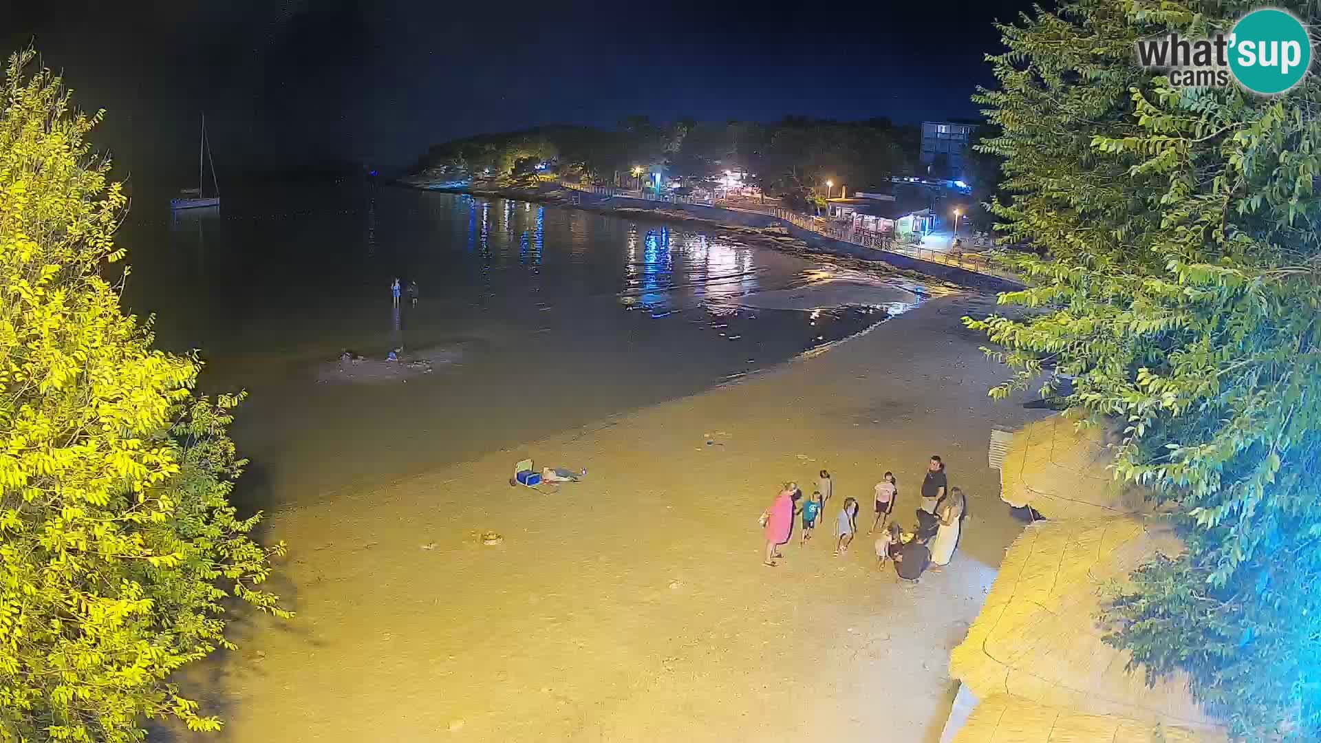 Plaža Slanica Murter – kamera v živo