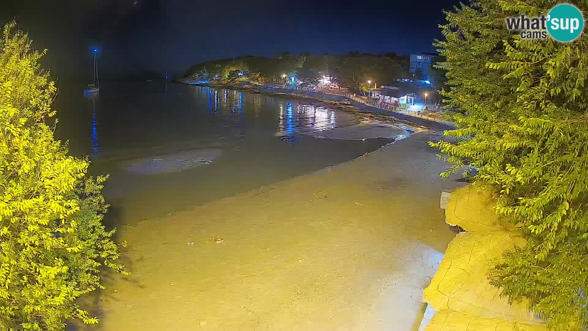 Plaža Slanica Murter – kamera v živo