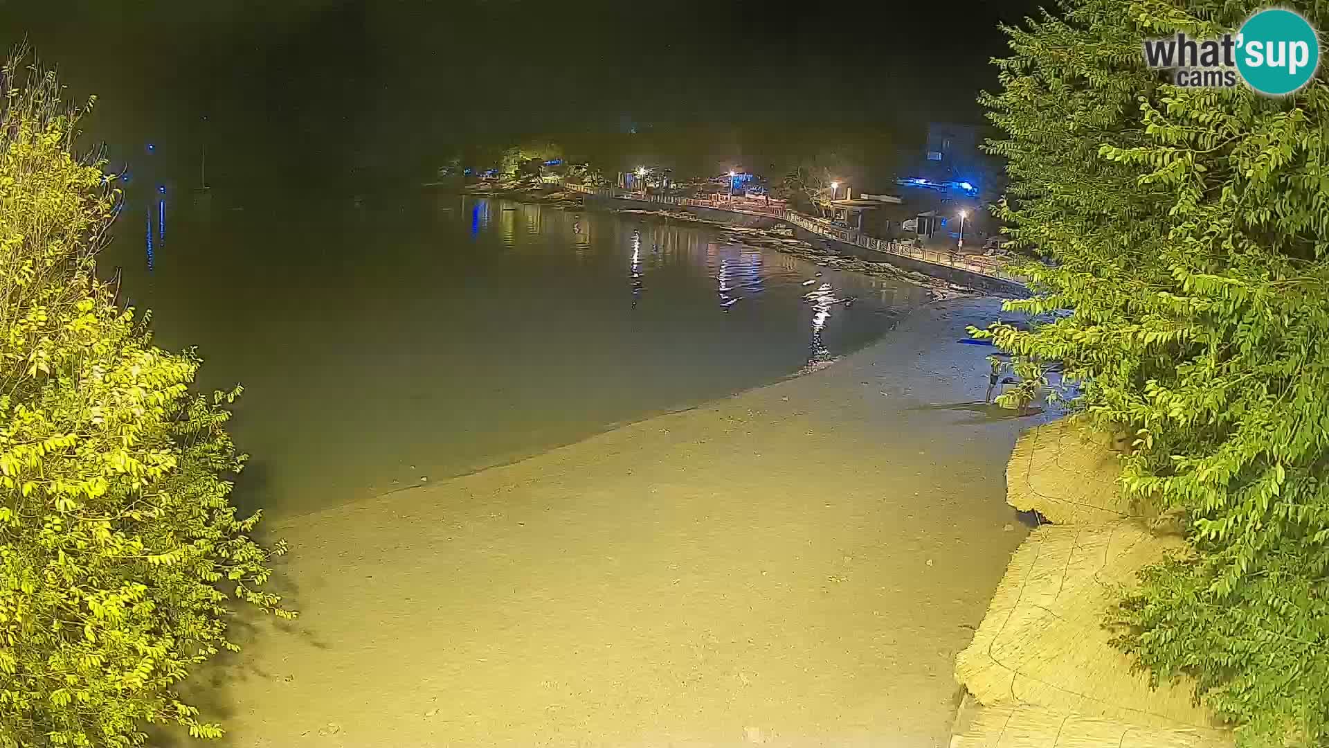Strand Slanica Murter – webcam