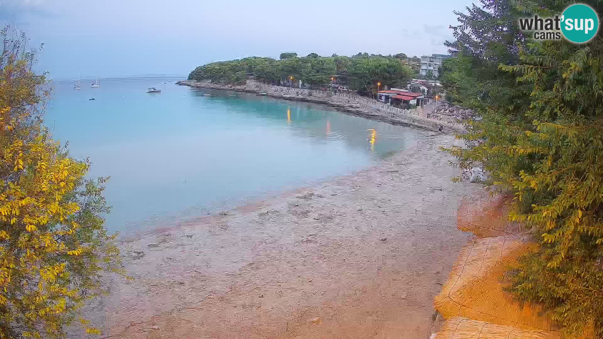 Strand Slanica Murter – webcam