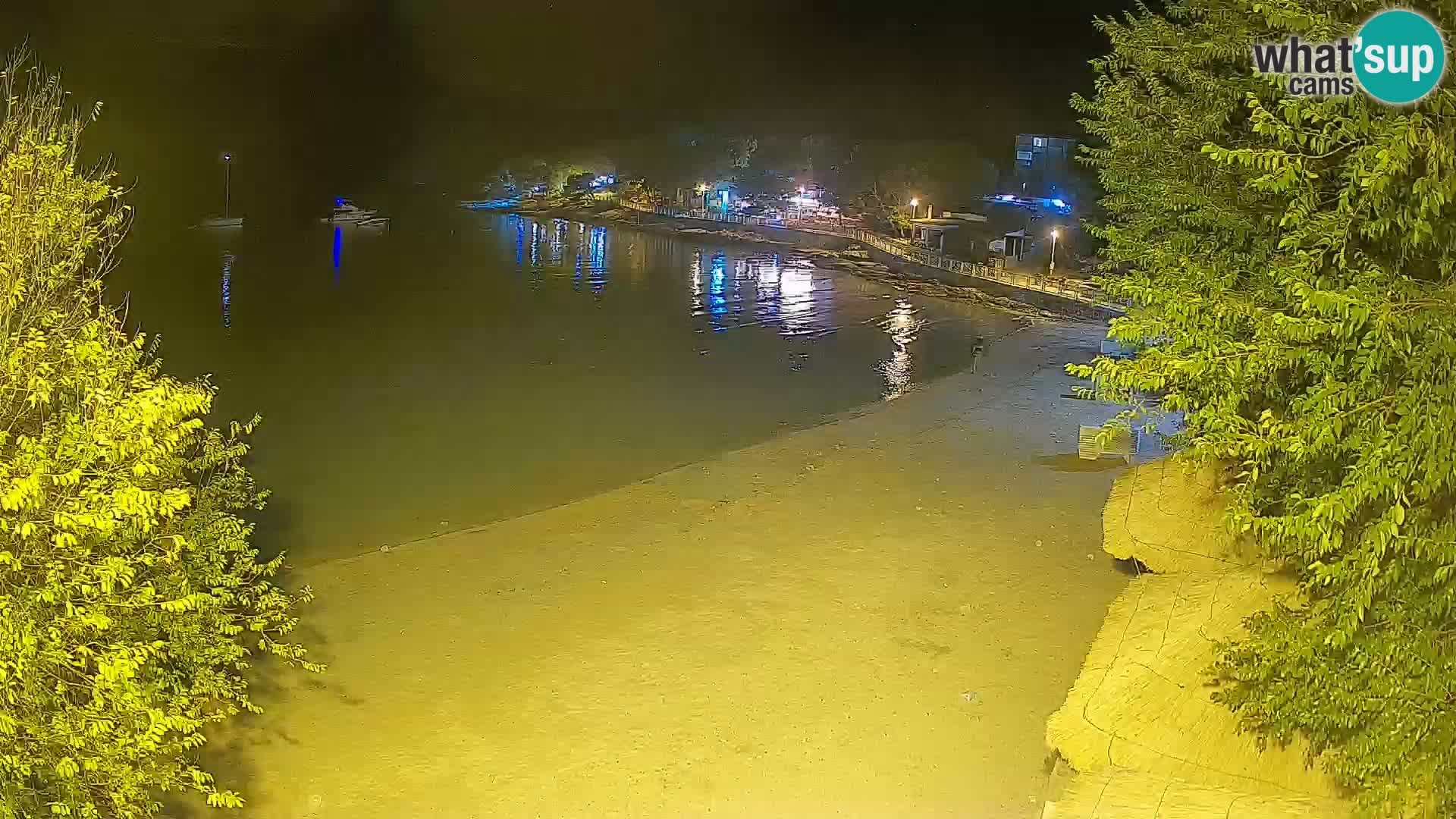 Plaža Slanica Murter – web kamera
