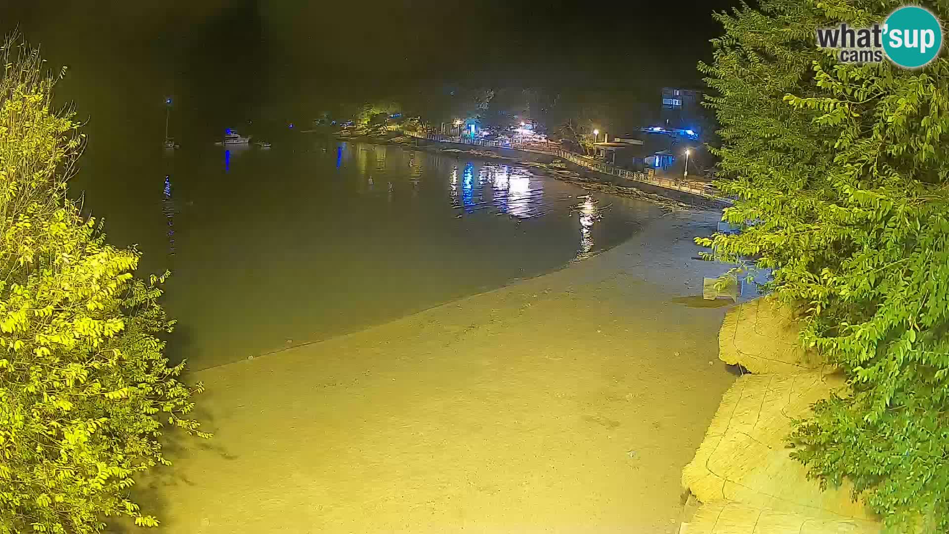 Strand Slanica Murter – webcam