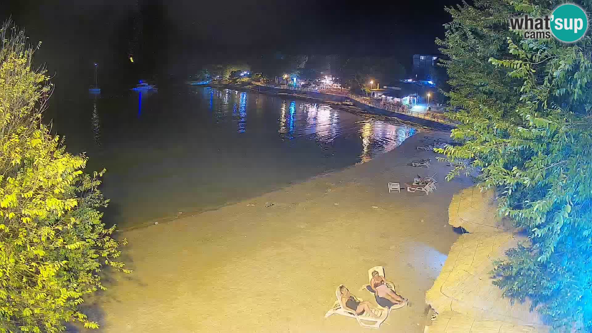 Strand Slanica Murter – webcam