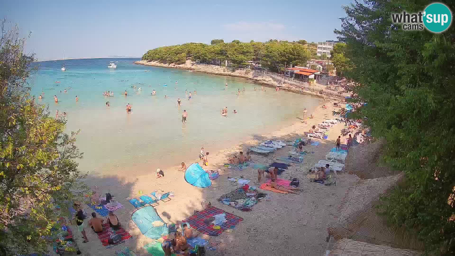 Beach Slanica Murter – Live Cam