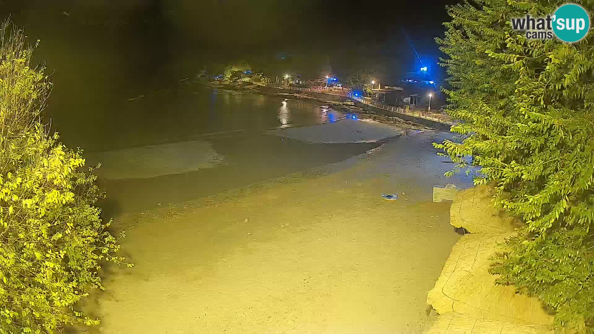 Plaža Slanica Murter – web kamera