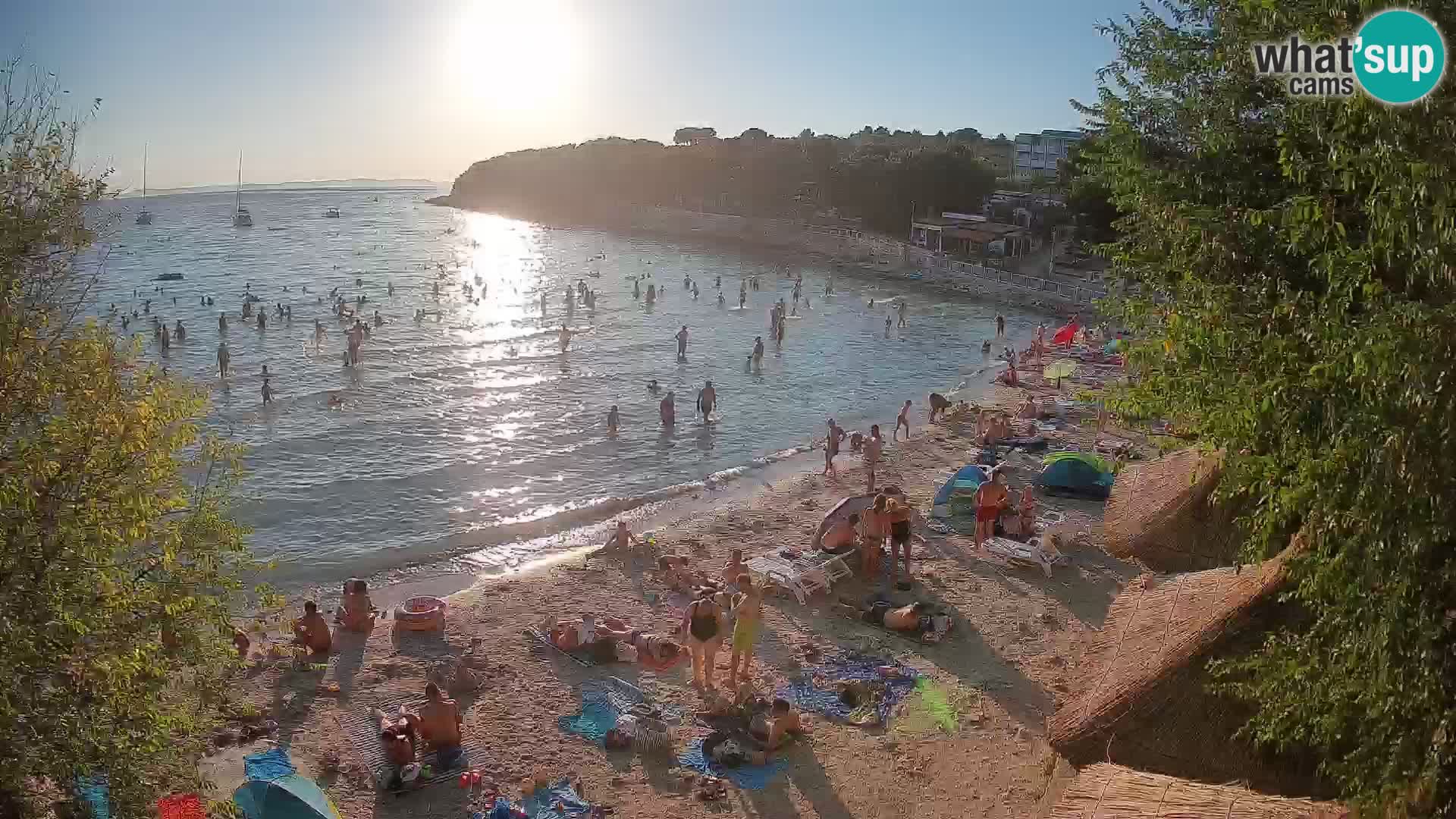 Plaža Slanica Murter – kamera v živo