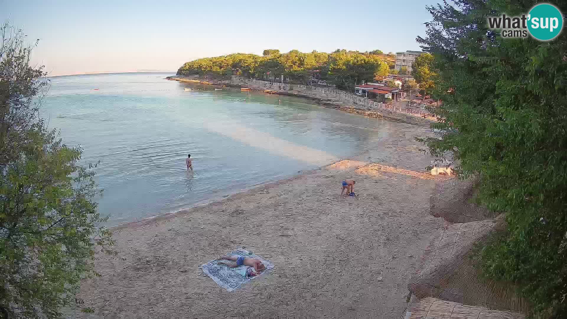 Strand Slanica Murter – webcam