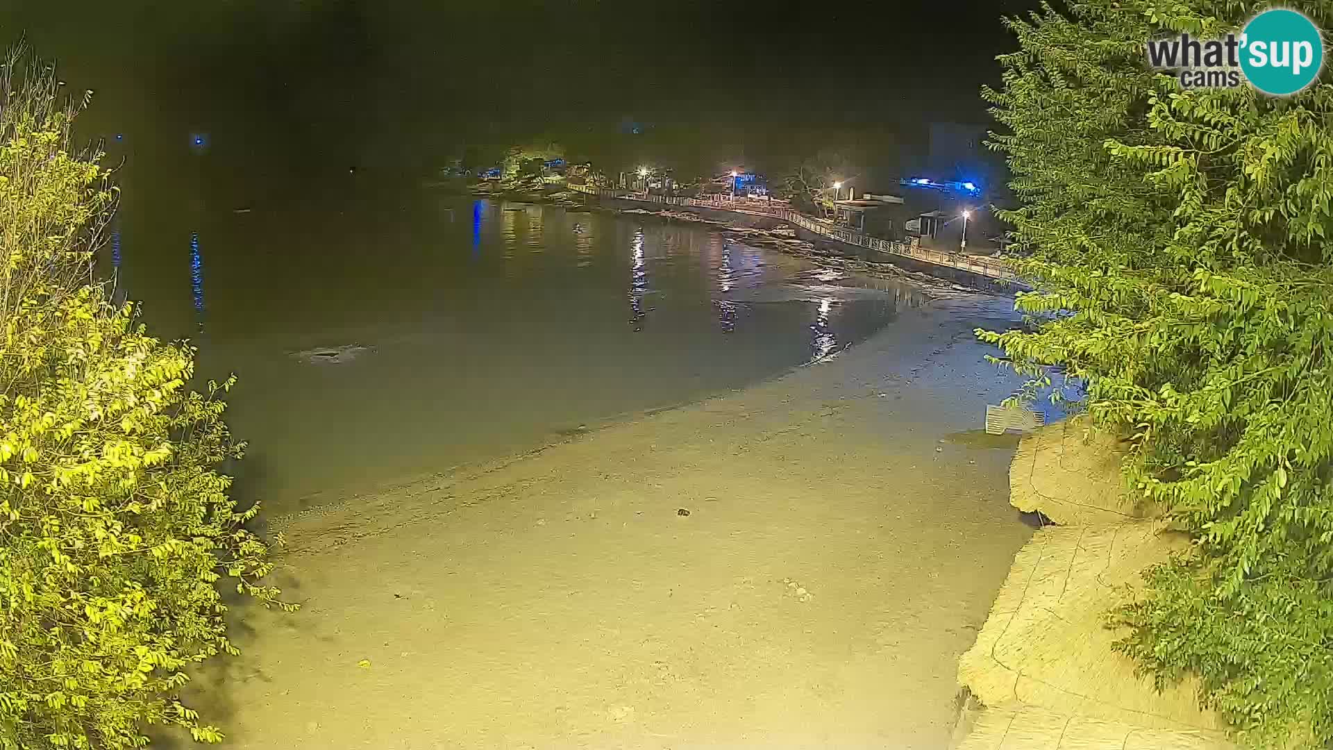Strand Slanica Murter – webcam