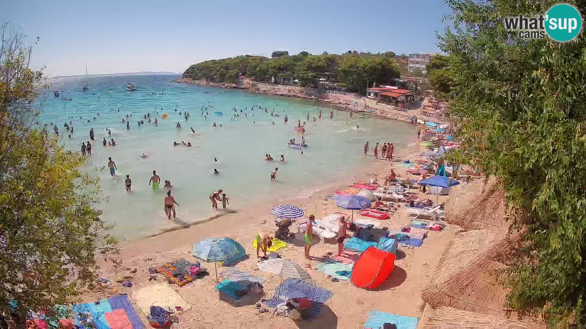 Beach Slanica Murter – Live Cam