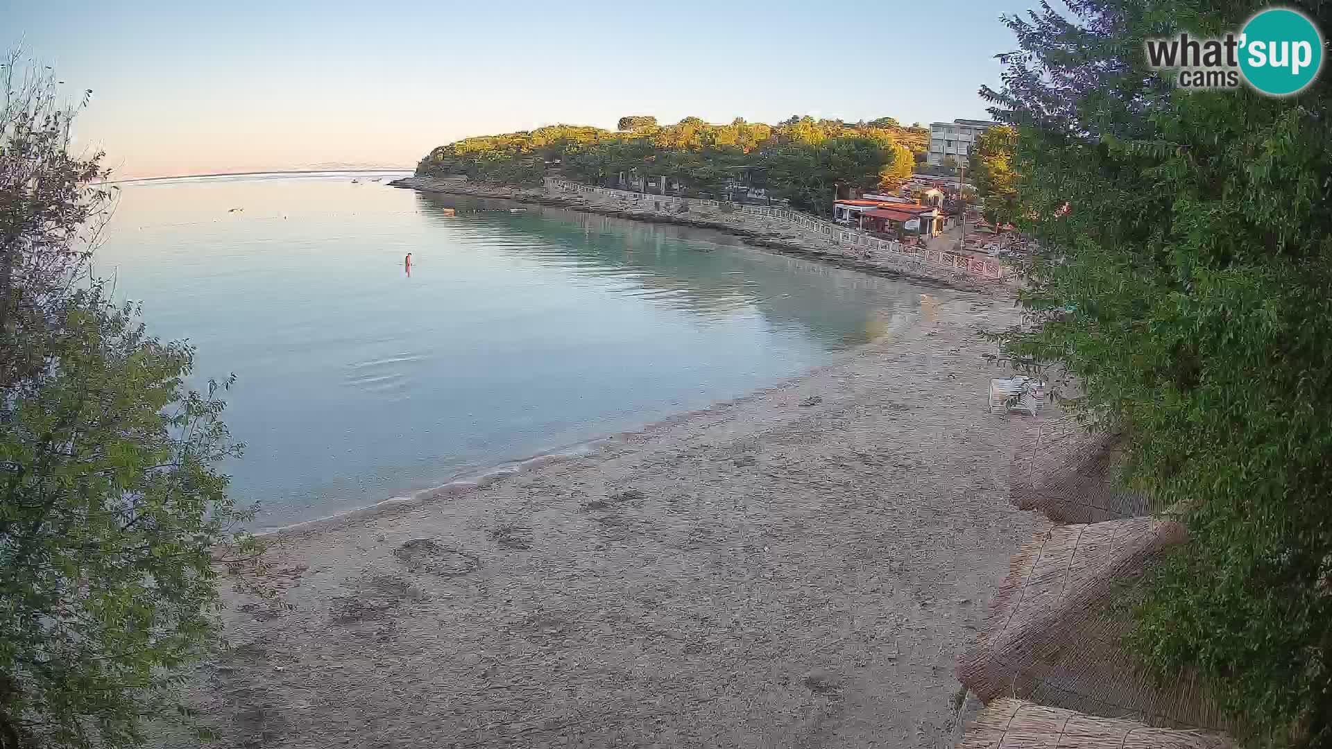 Plaža Slanica Murter – web kamera