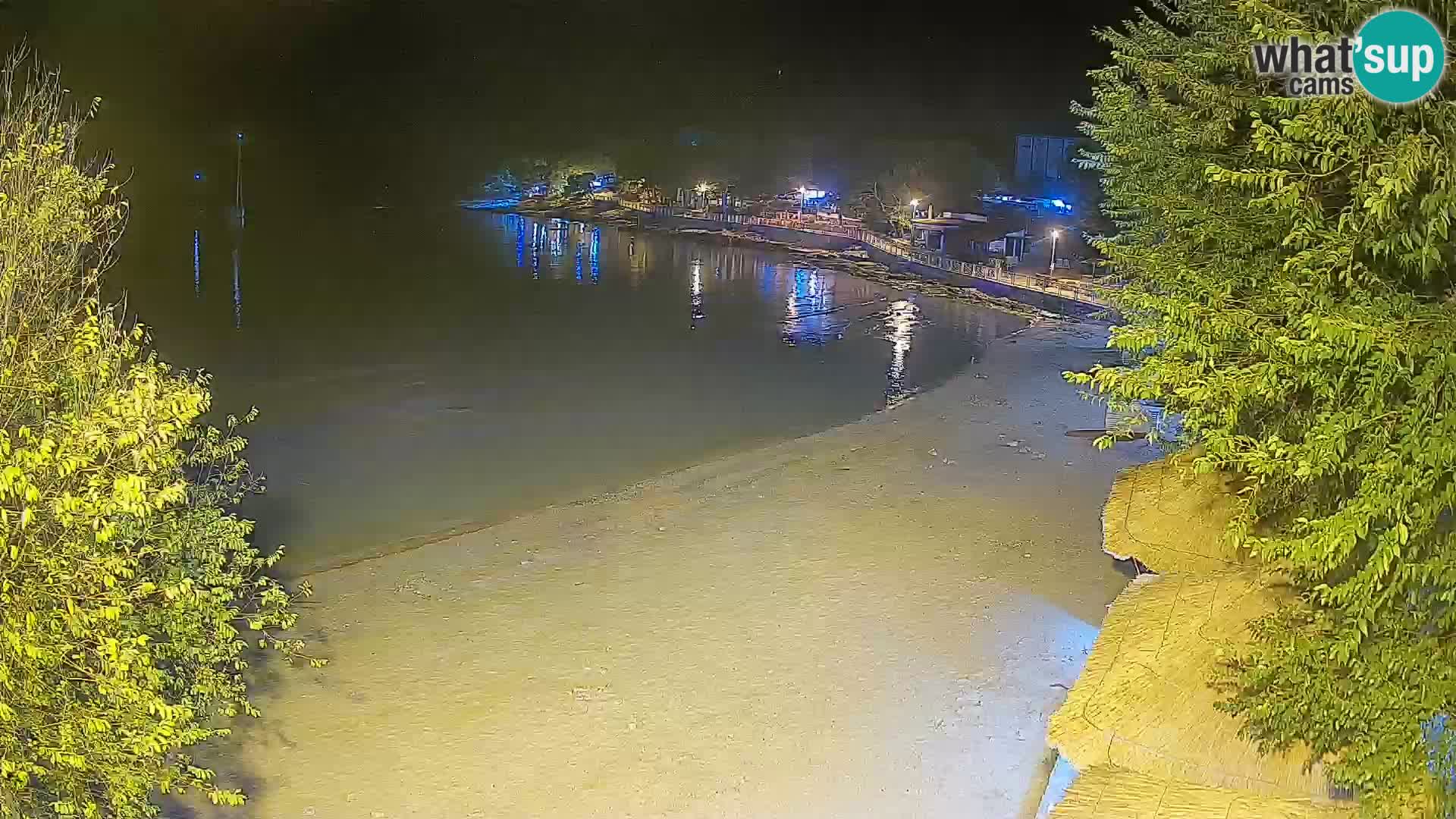 Plaža Slanica Murter – web kamera
