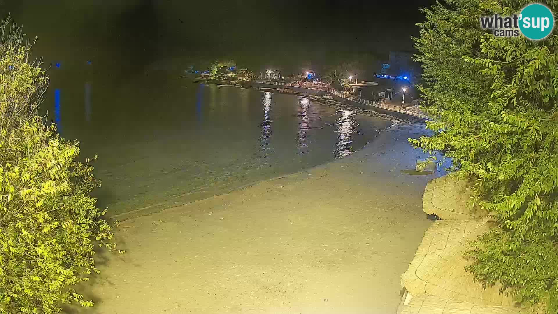 Plaža Slanica Murter – web kamera