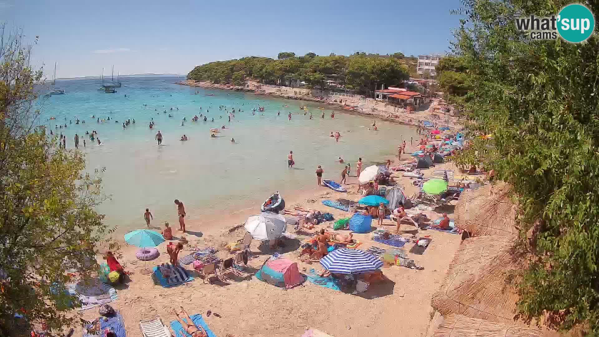Beach Slanica Murter – Live Cam
