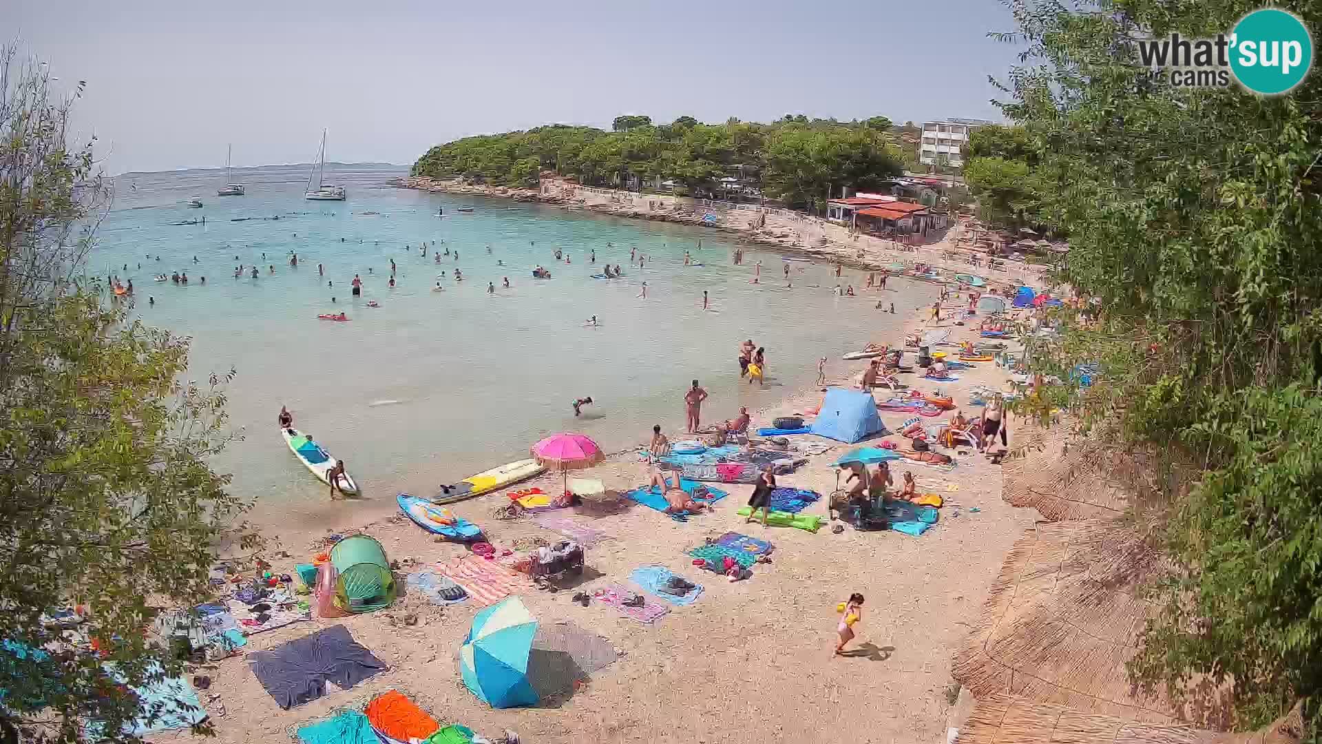 Beach Slanica Murter – Live Cam