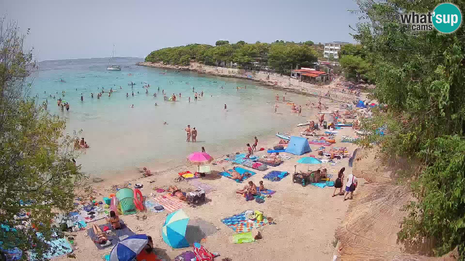 Playa Slanica Murter – camera en vivo