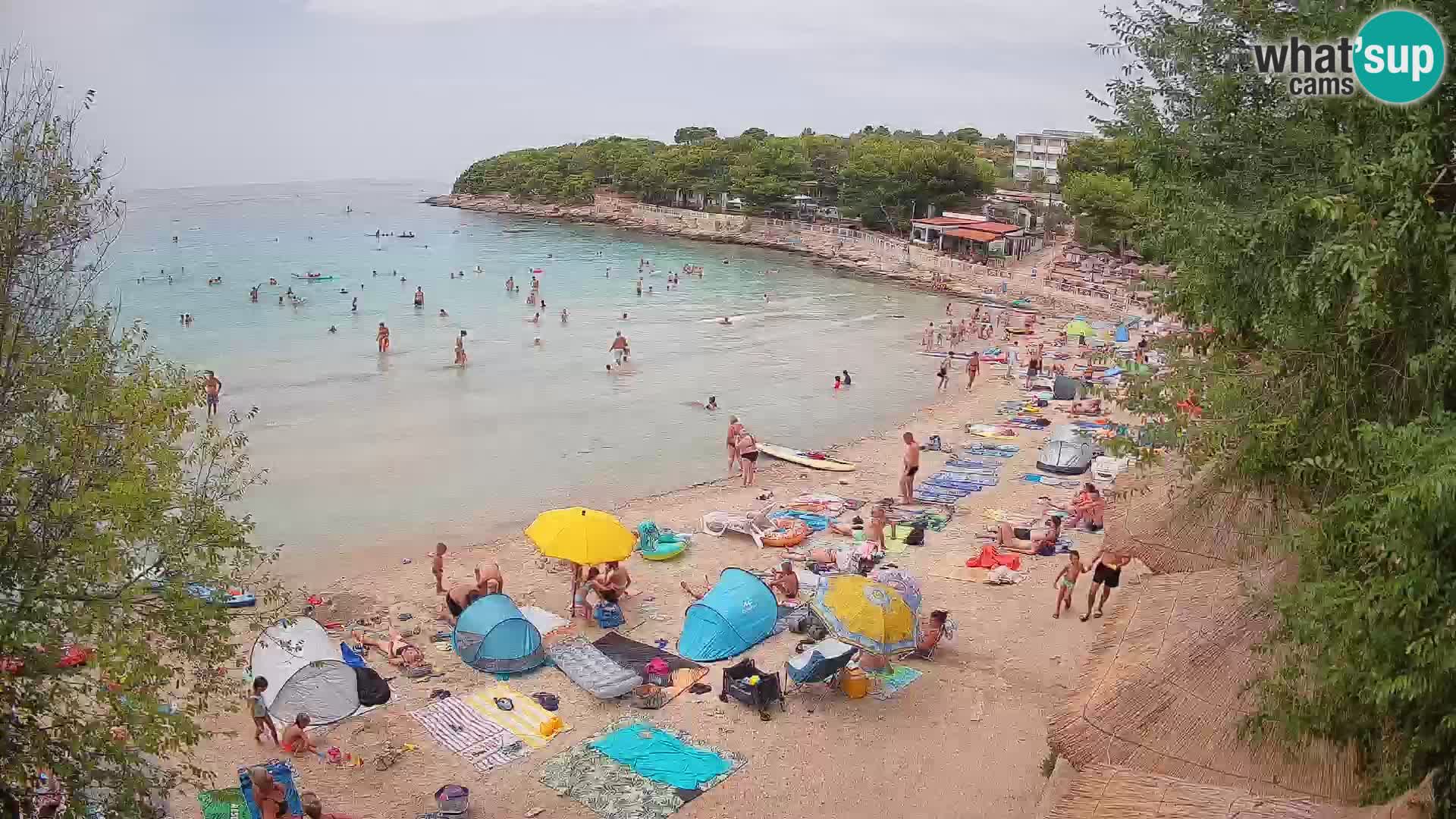 Plaža Slanica Murter – kamera v živo