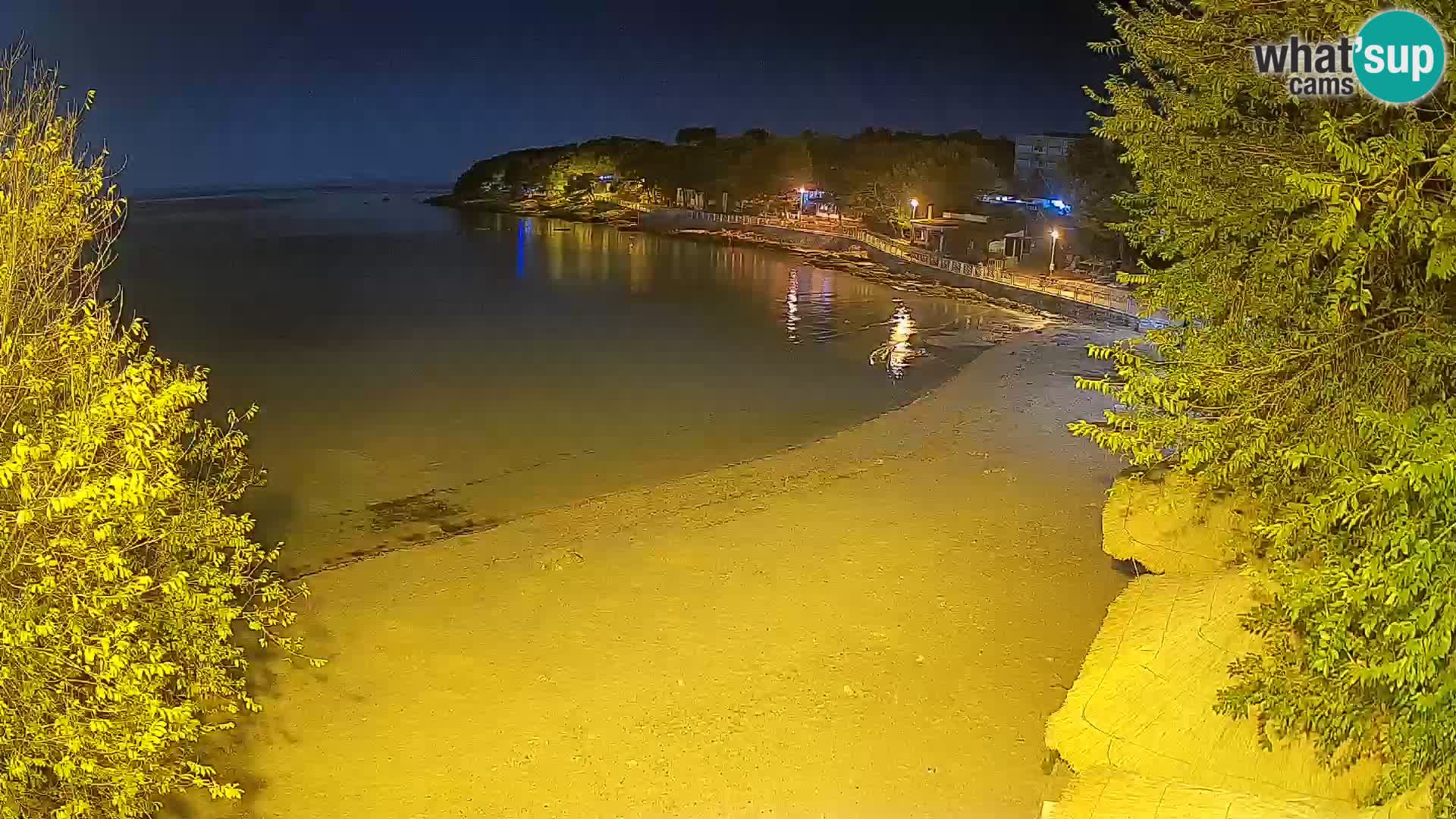 Strand Slanica Murter – webcam