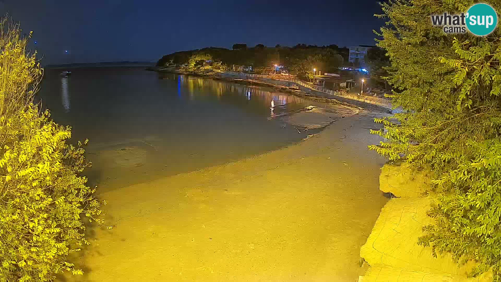Plaža Slanica Murter – web kamera