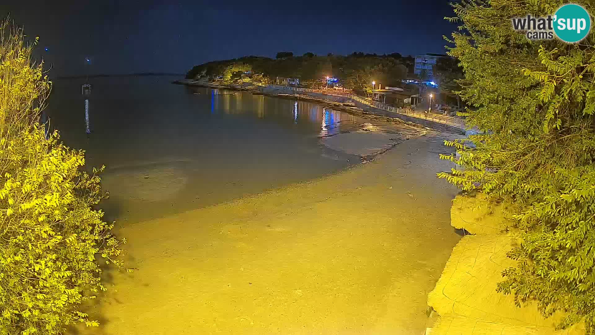 Strand Slanica Murter – webcam