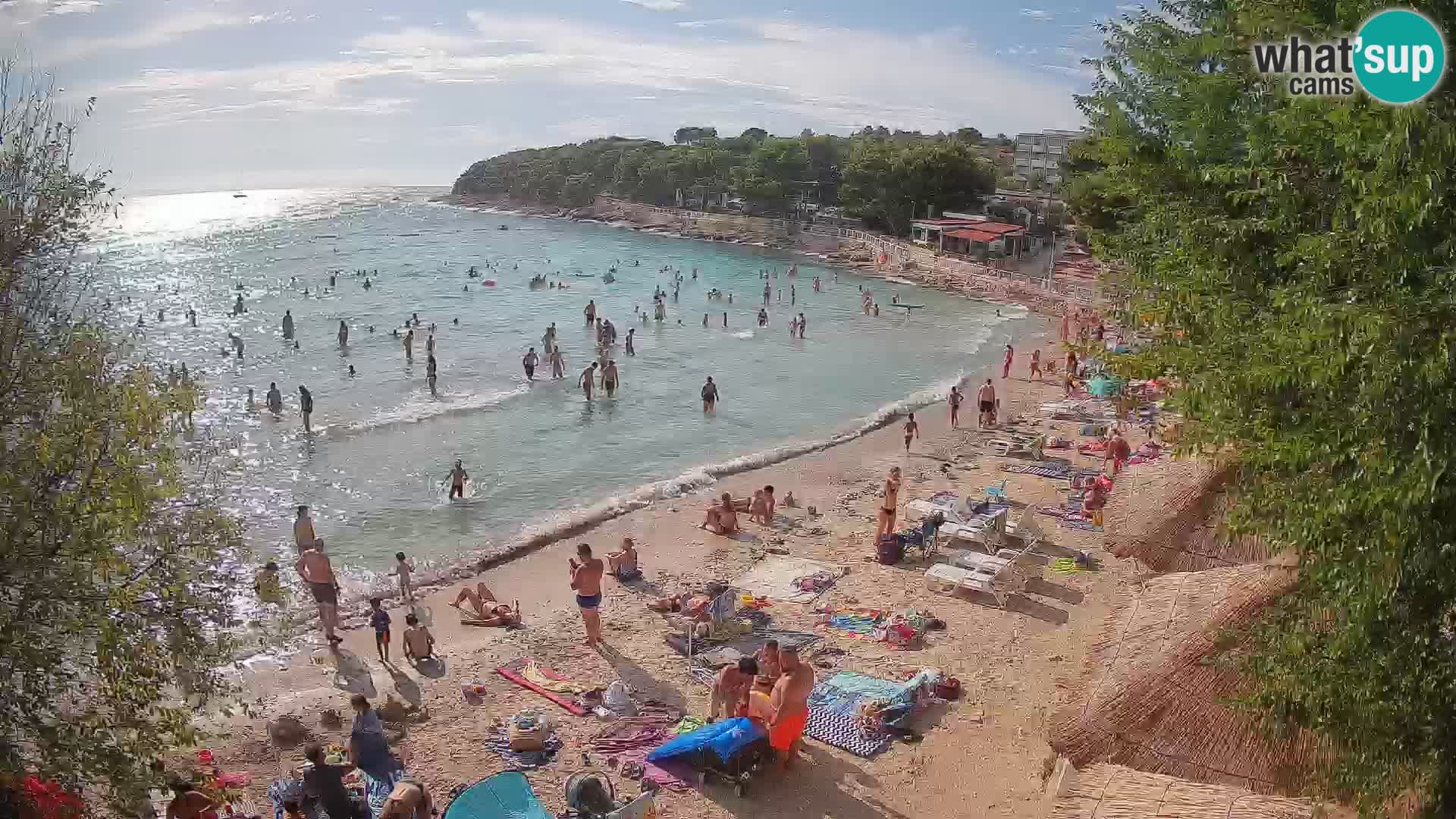 Plaža Slanica Murter – web kamera