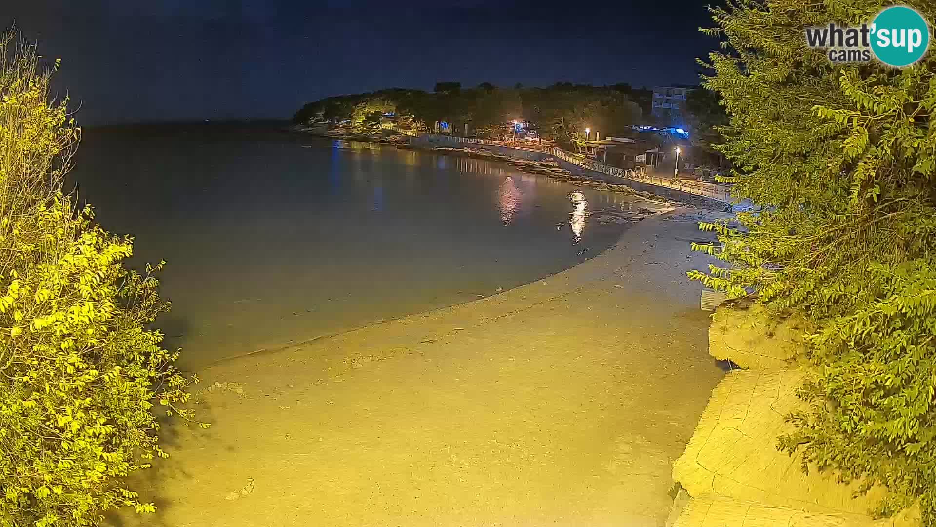 Strand Slanica Murter – webcam