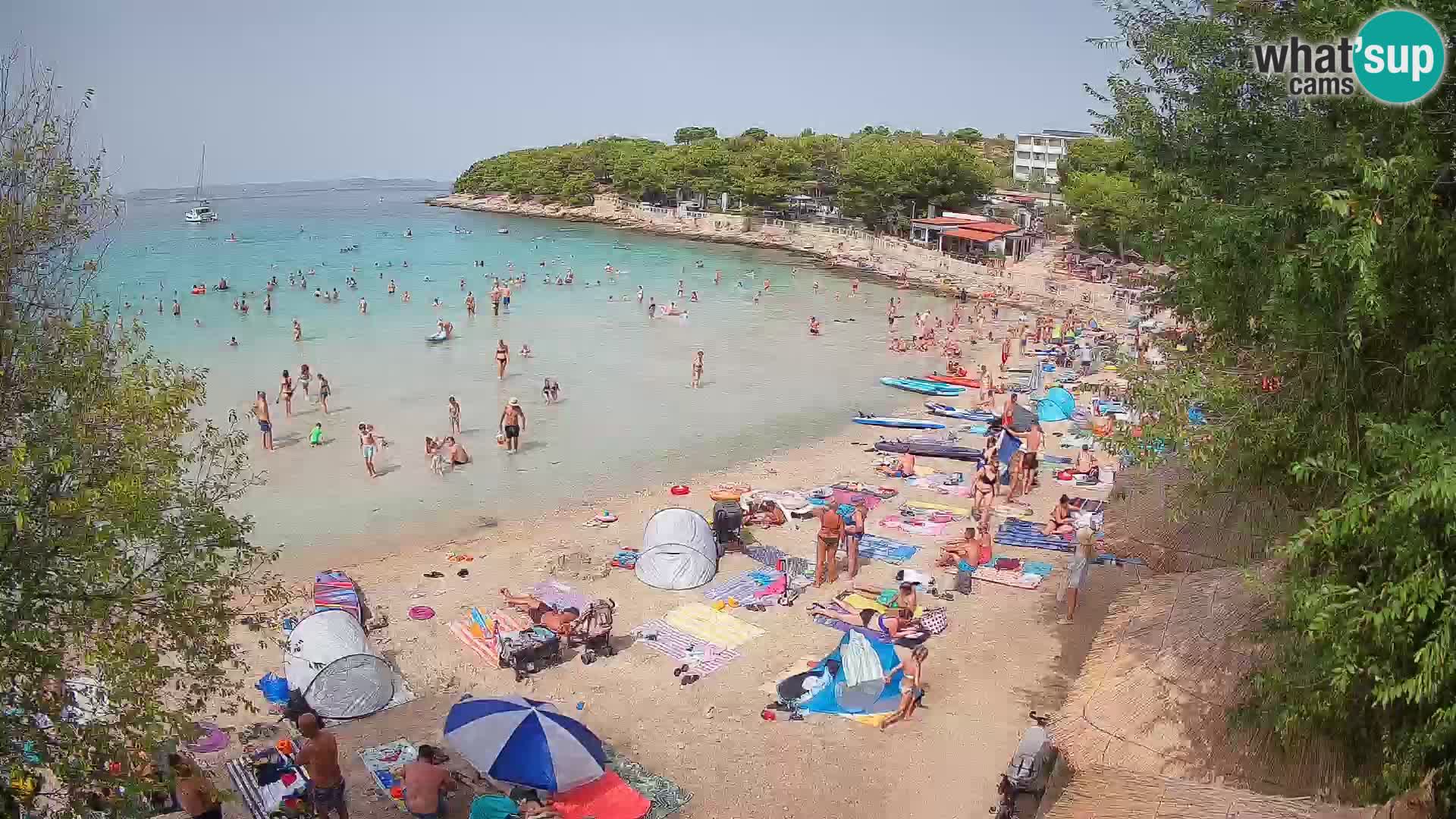 Plaža Slanica Murter – web kamera
