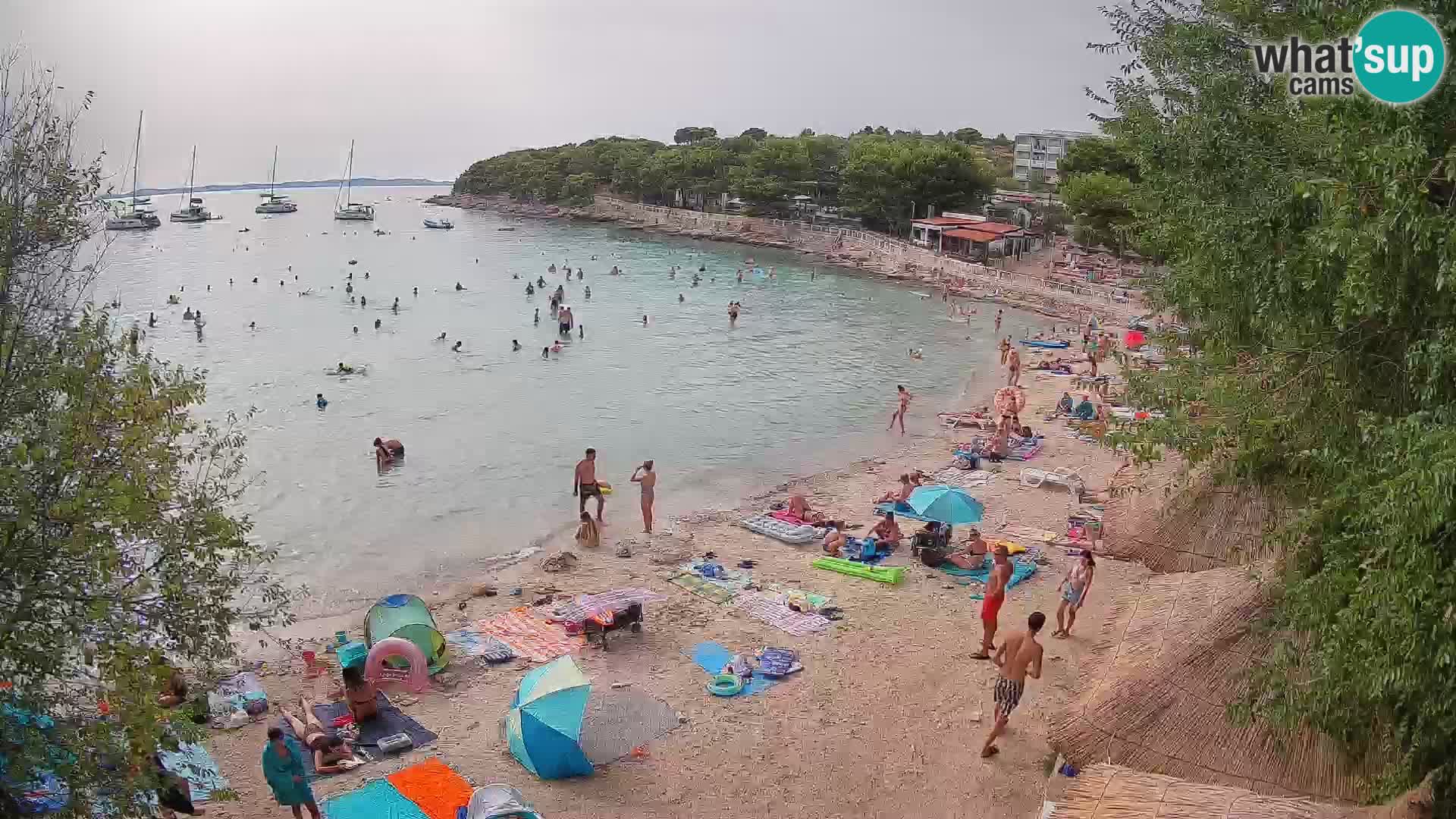 Playa Slanica Murter – camera en vivo