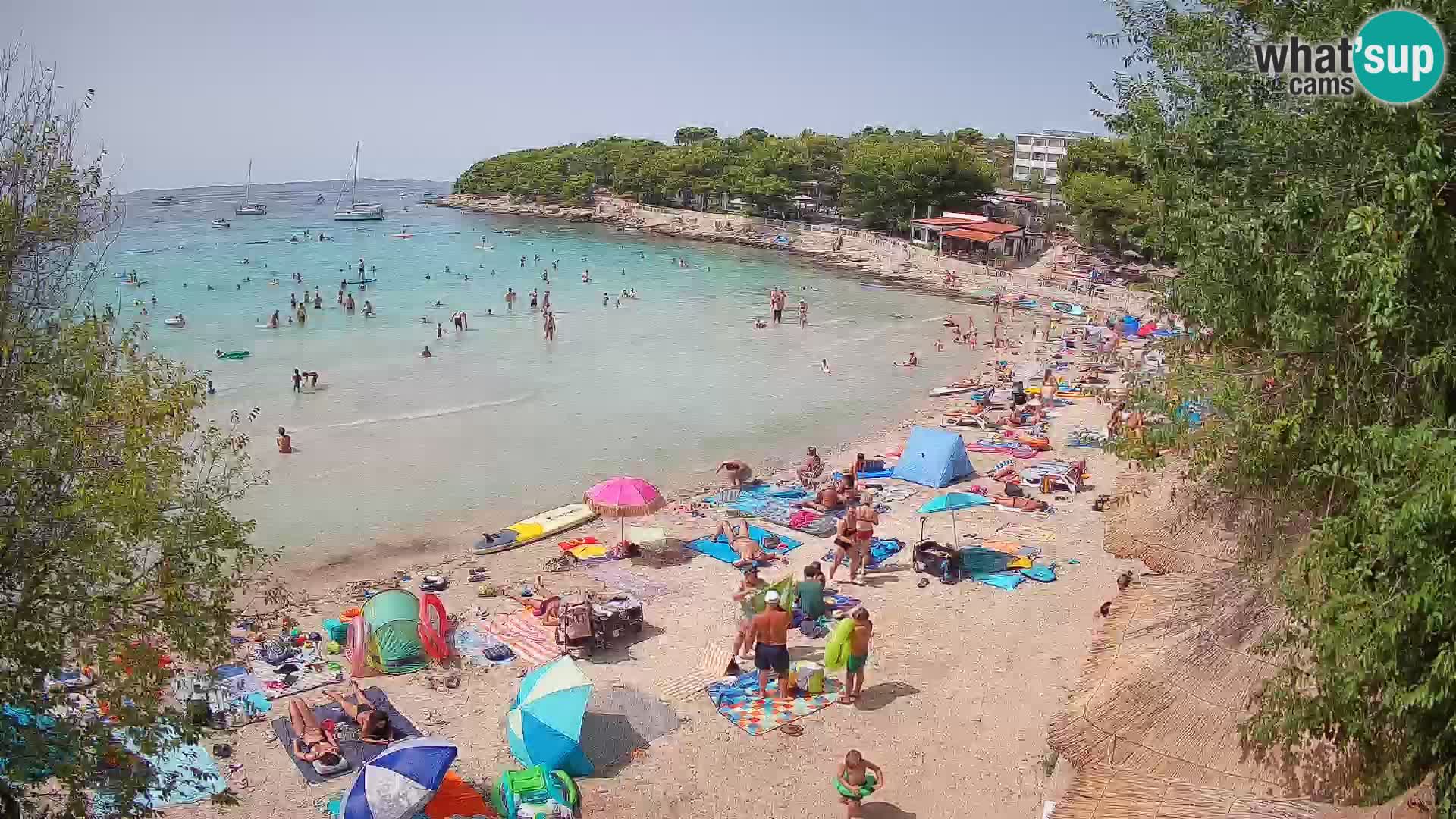 Beach Slanica Murter – Live Cam